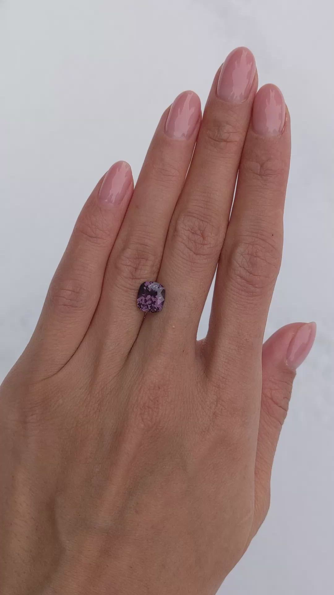 2.56 Ct. Spinel from Ceylon (Sri Lanka) Size Video