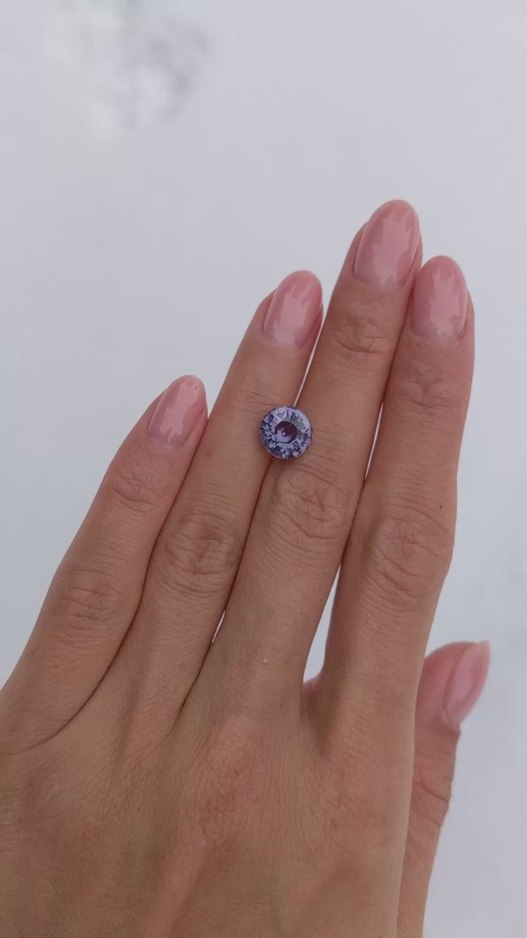 3.57 Ct. Spinel from Ceylon (Sri Lanka) Size Video