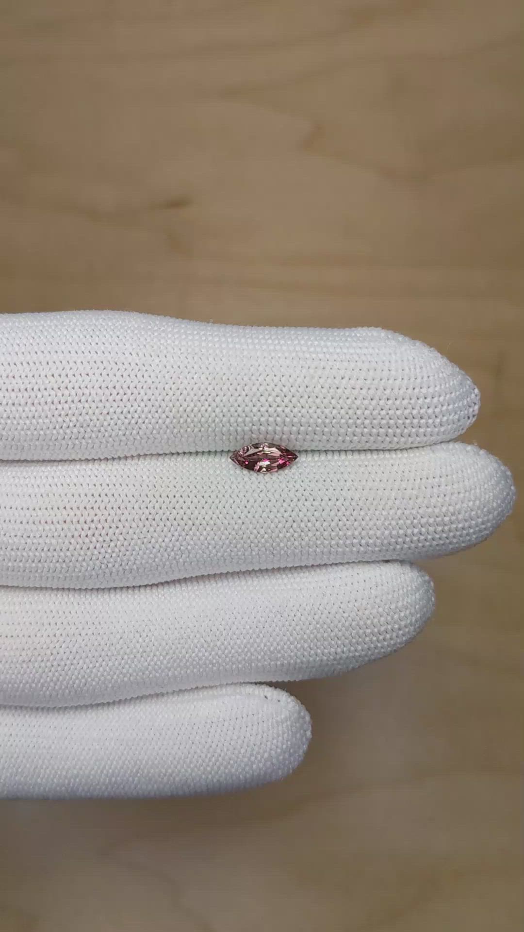 0.51 Ct. Alexandrite from Brazil Size Video