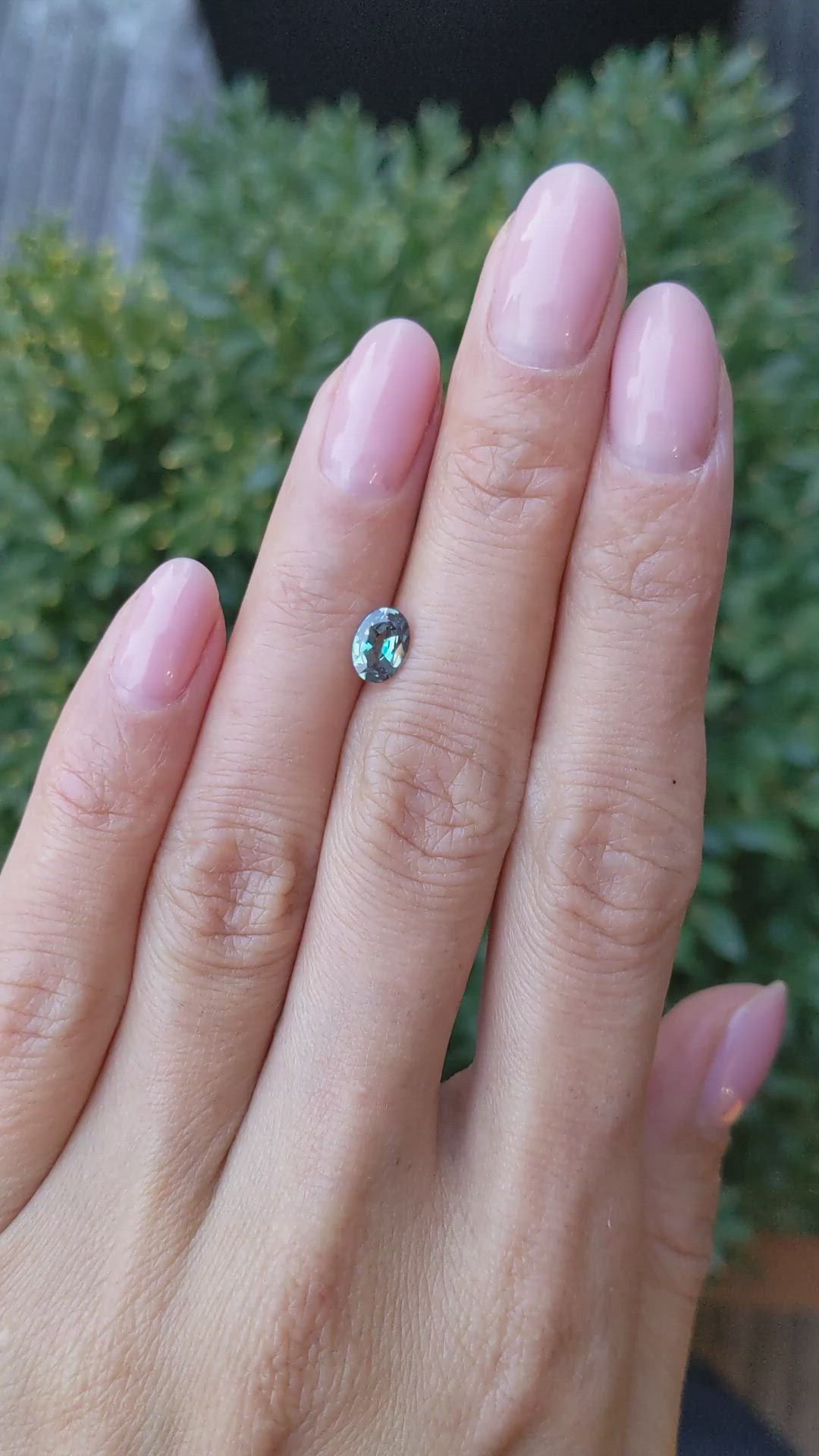 0.62 Ct. Alexandrite from Brazil Size Video