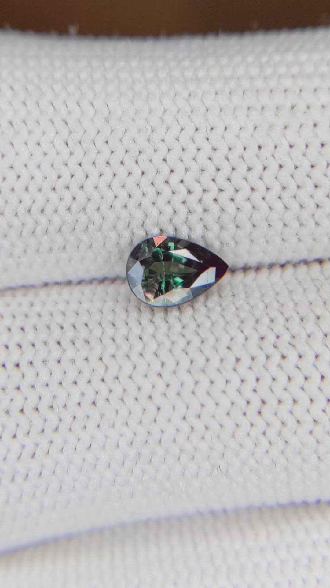 0.63 Ct. Alexandrite from Brazil Size Video
