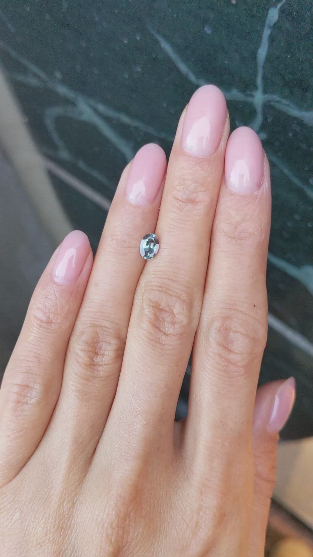 0.65 Ct. Alexandrite from Brazil Size Video