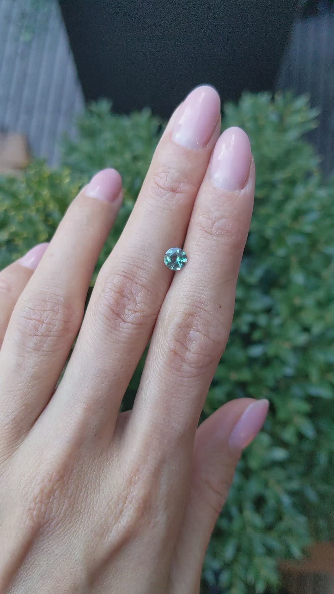 0.70 Ct. Alexandrite from Brazil Size Video