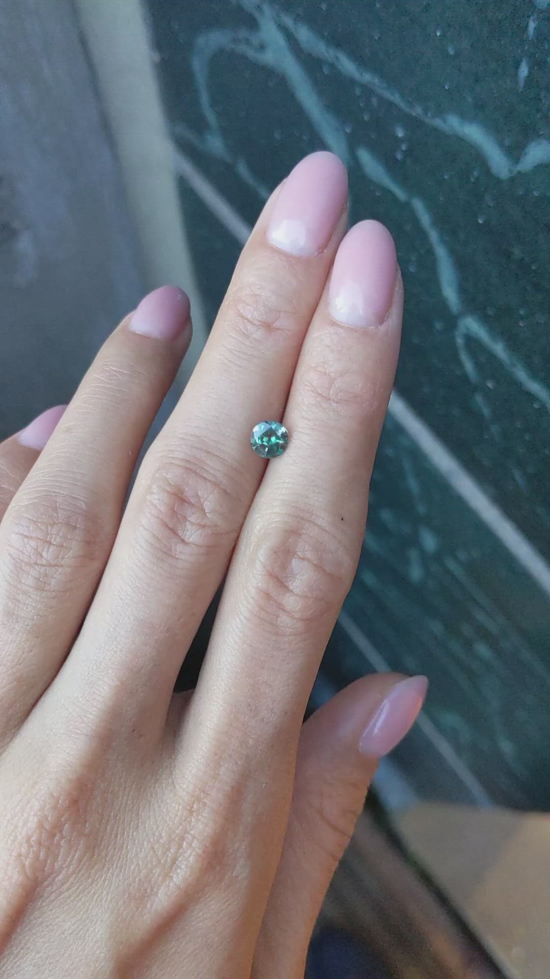 0.70 Ct. Alexandrite from Brazil Size Video