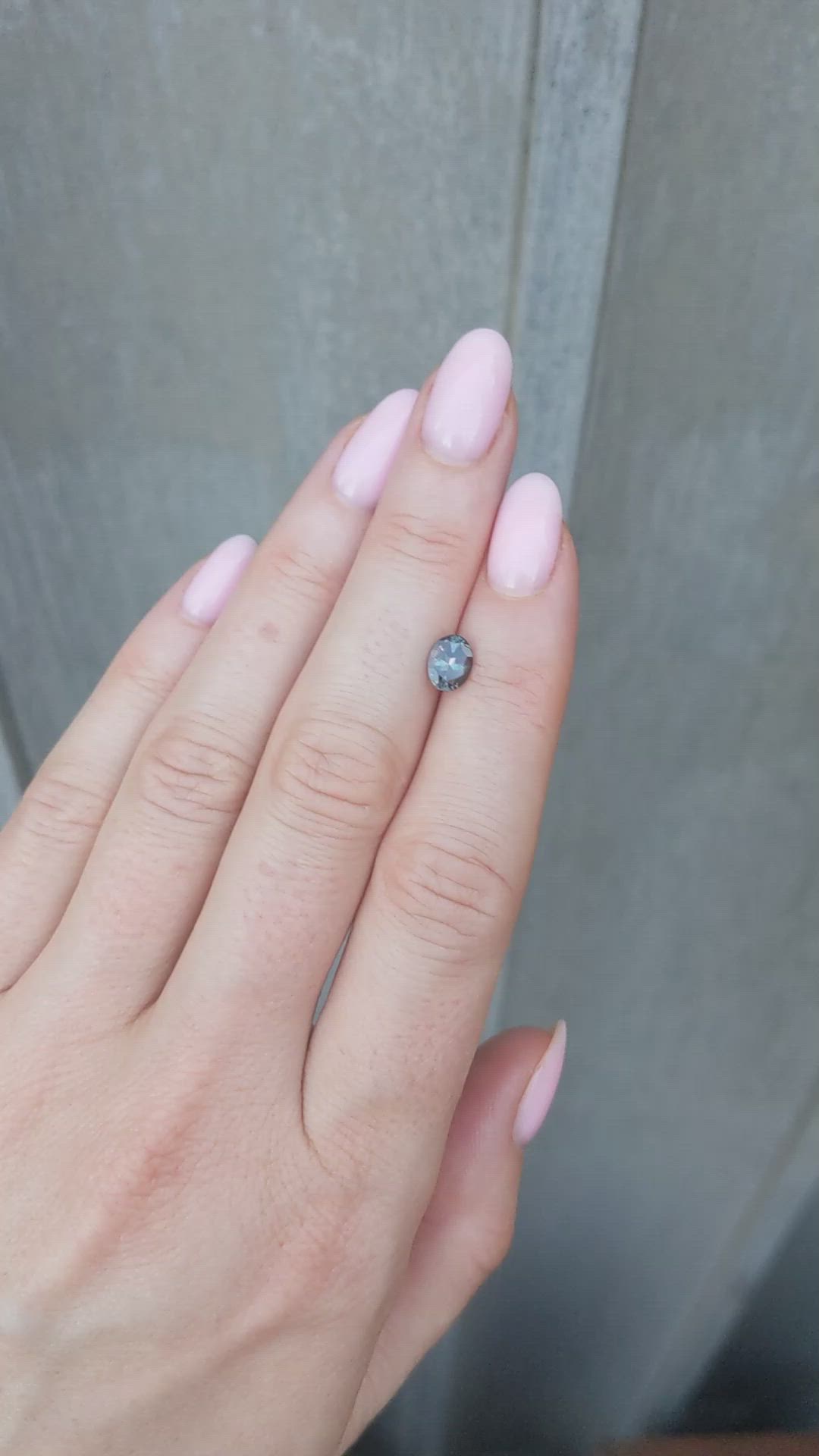 0.90 Ct. Alexandrite from Brazil Size Video