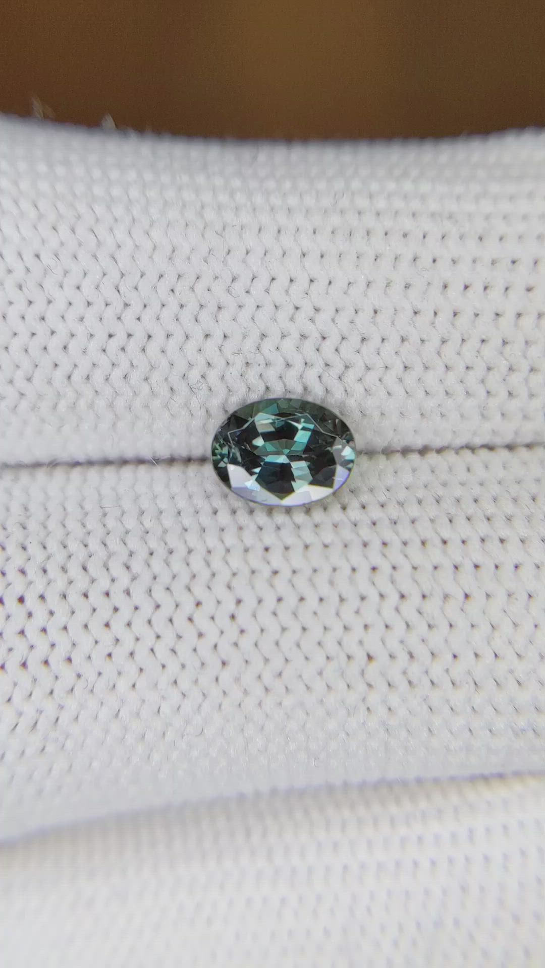 0.92 Ct. Alexandrite from Brazil Size Video