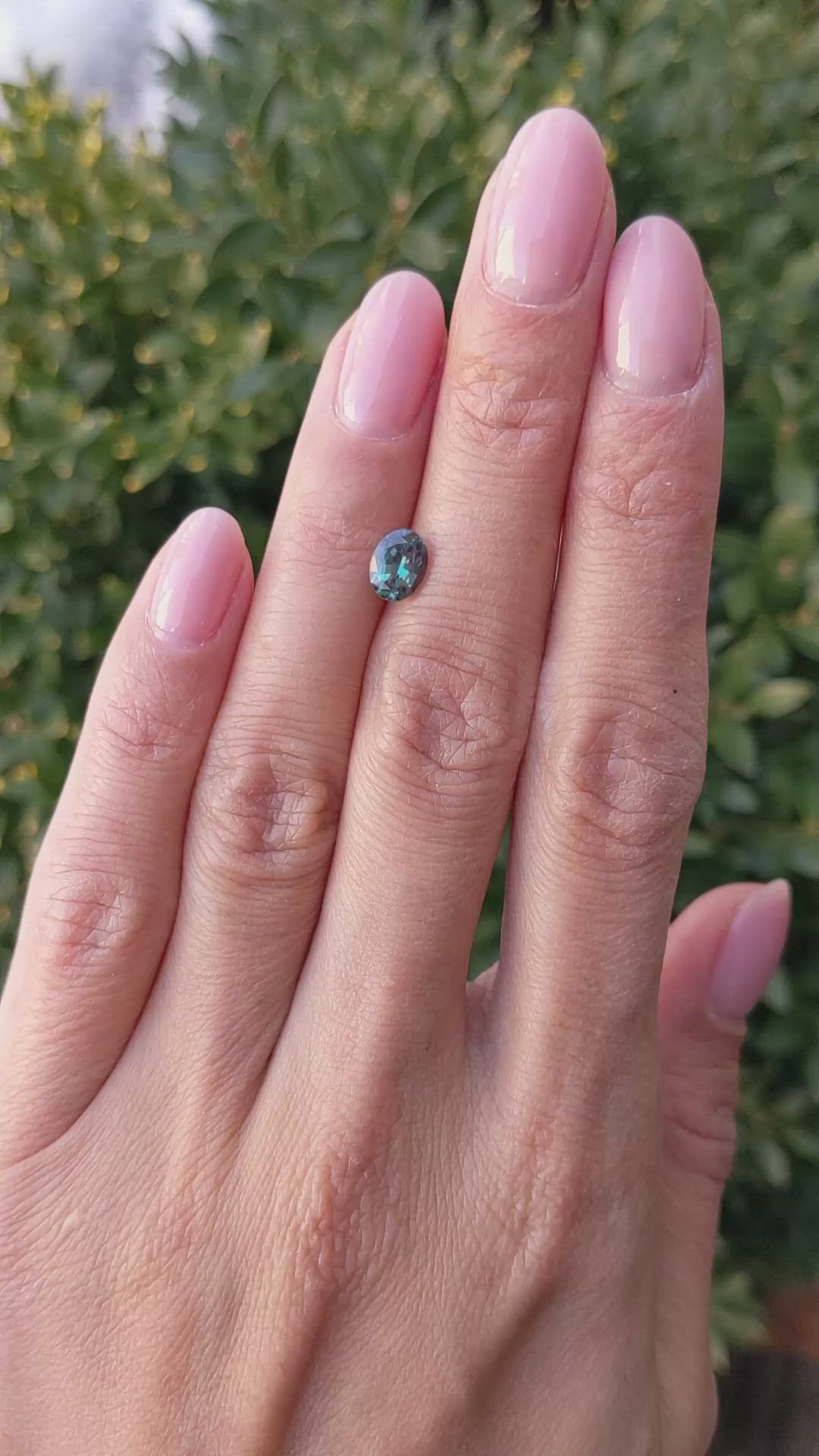 0.92 Ct. Alexandrite from Brazil Size Video