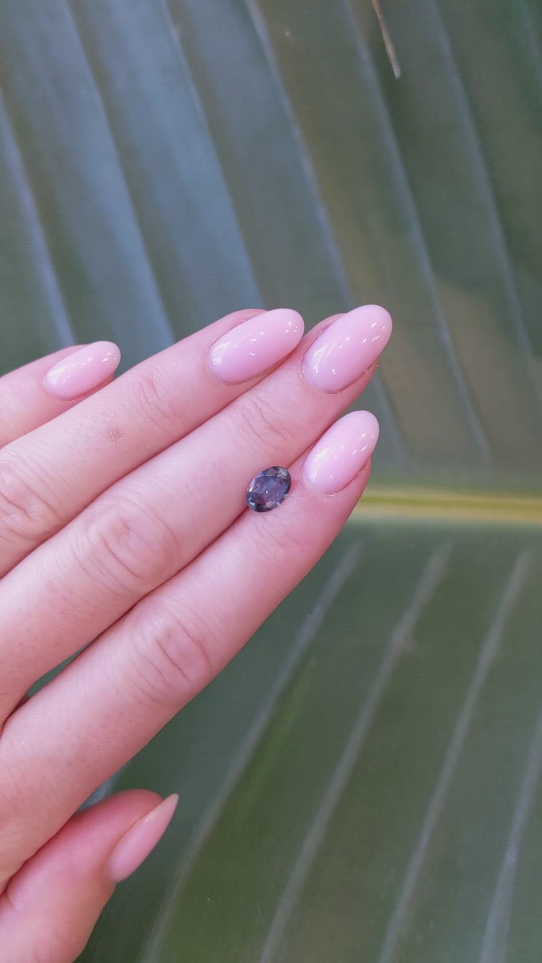 1.24 Ct. Alexandrite from Brazil Size Video