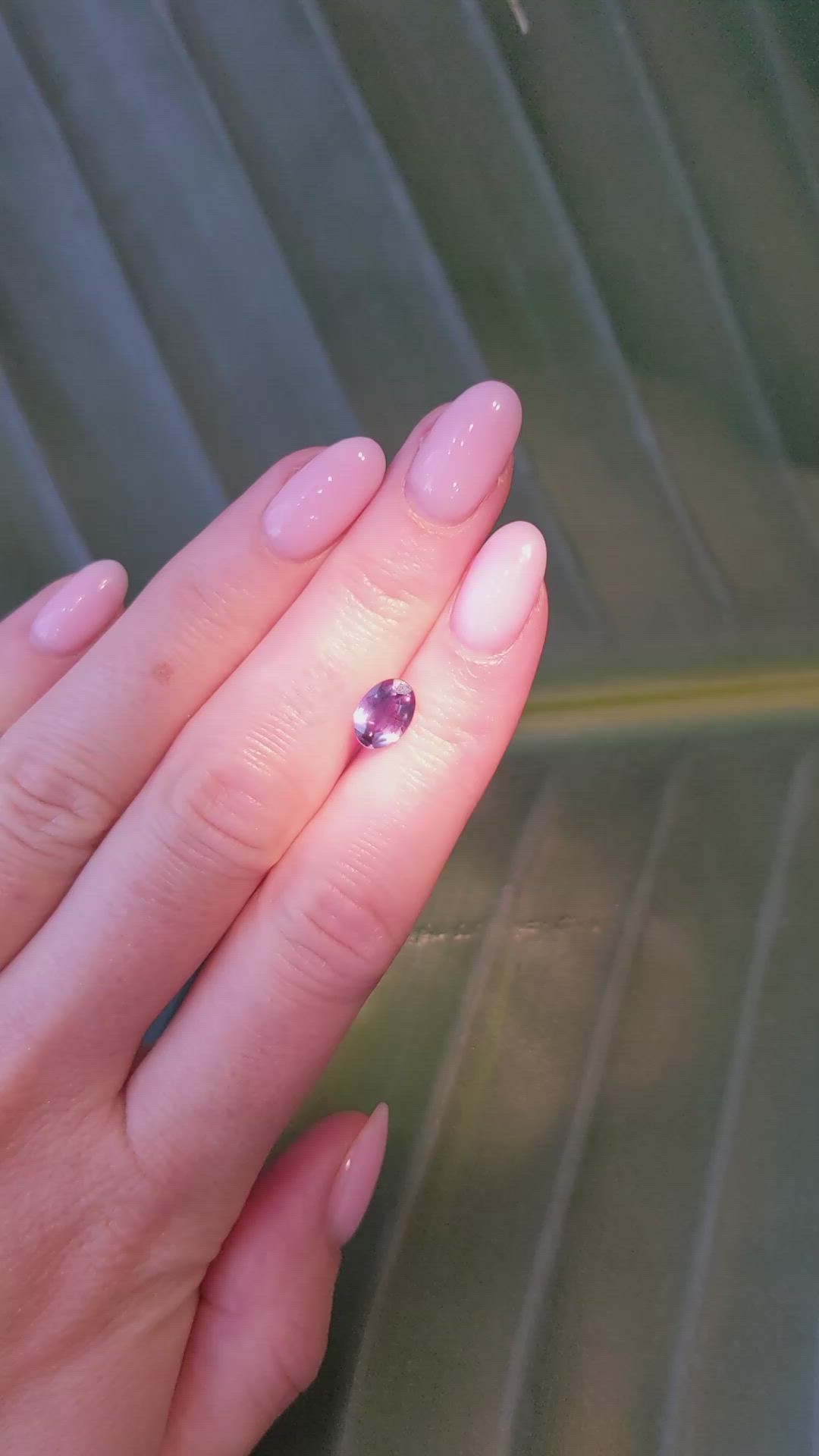 1.24 Ct. Alexandrite from Brazil Size Video