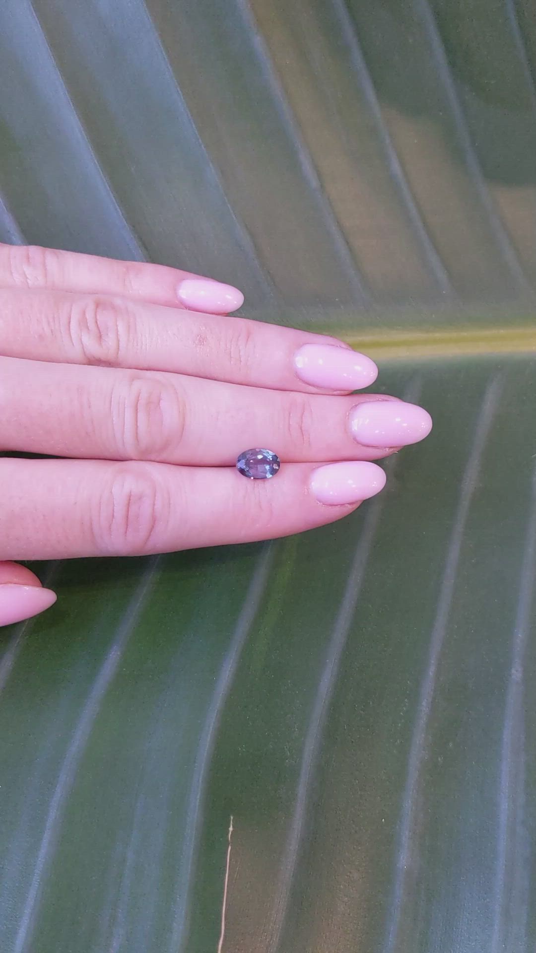 1.24 Ct. Alexandrite from Brazil Size Video