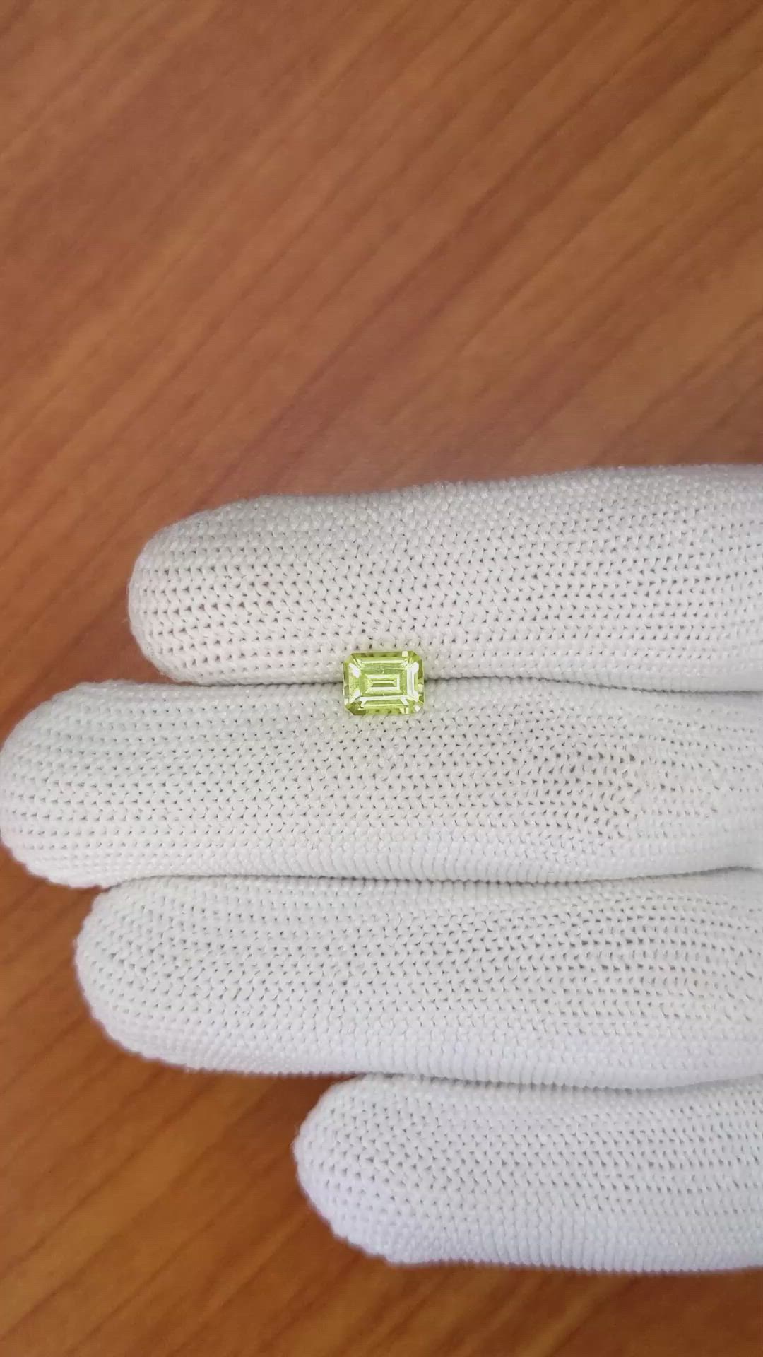 1.10 Ct. Chrysoberyl from Ceylon (Sri Lanka) Size Video