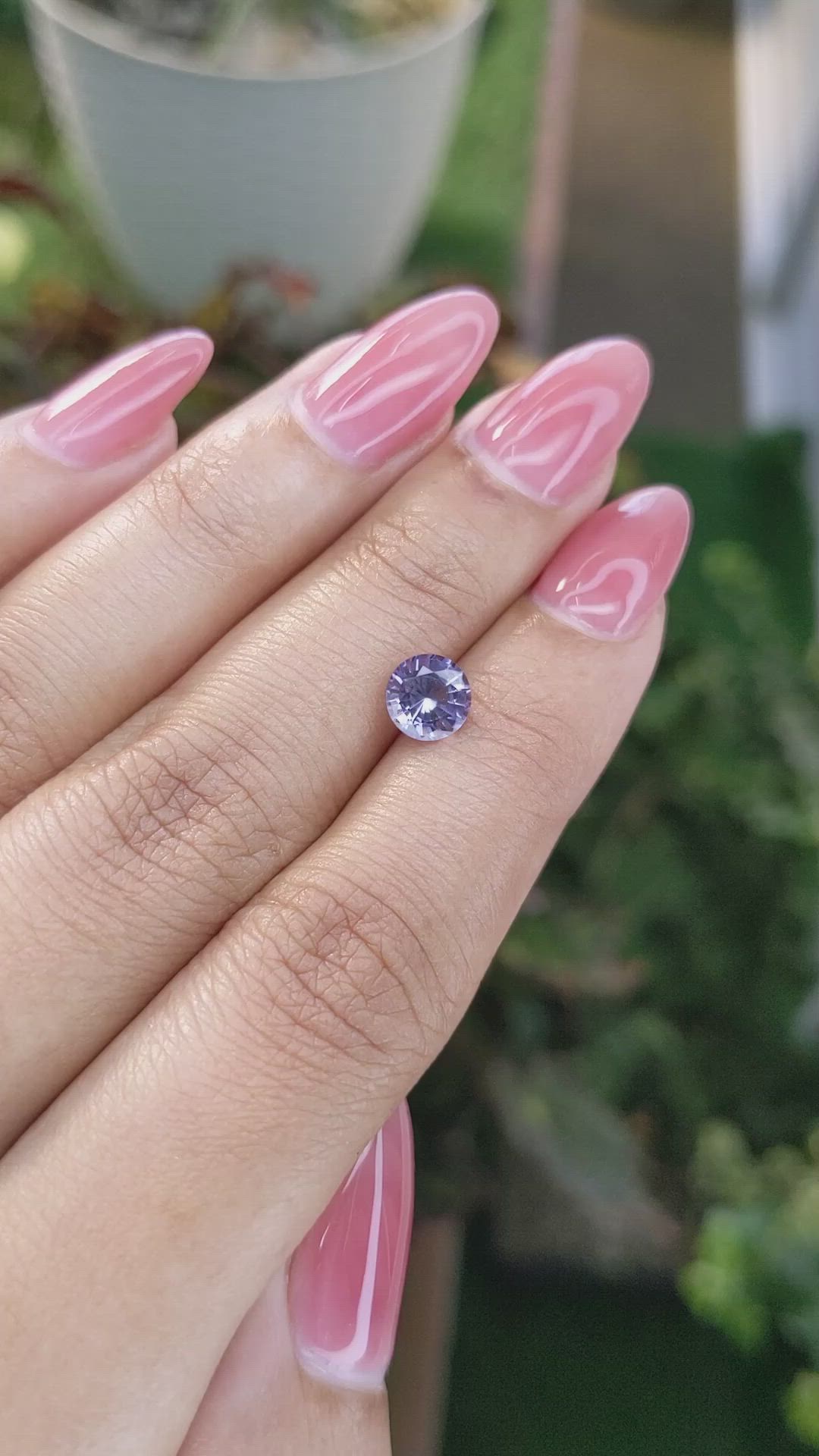 1.14 Ct. Spinel from Ceylon (Sri Lanka) Size Video