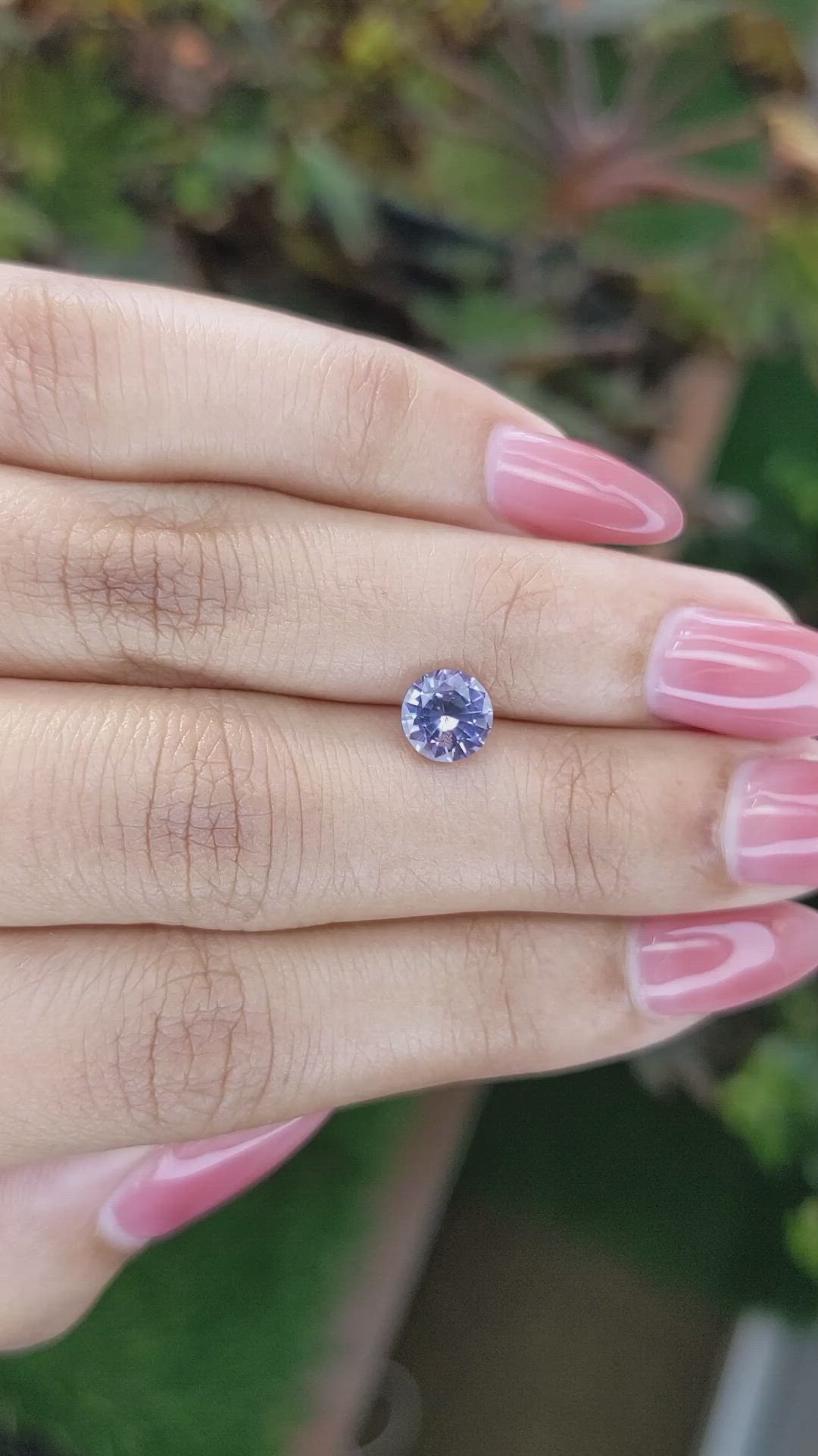 1.14 Ct. Spinel from Ceylon (Sri Lanka) Size Video