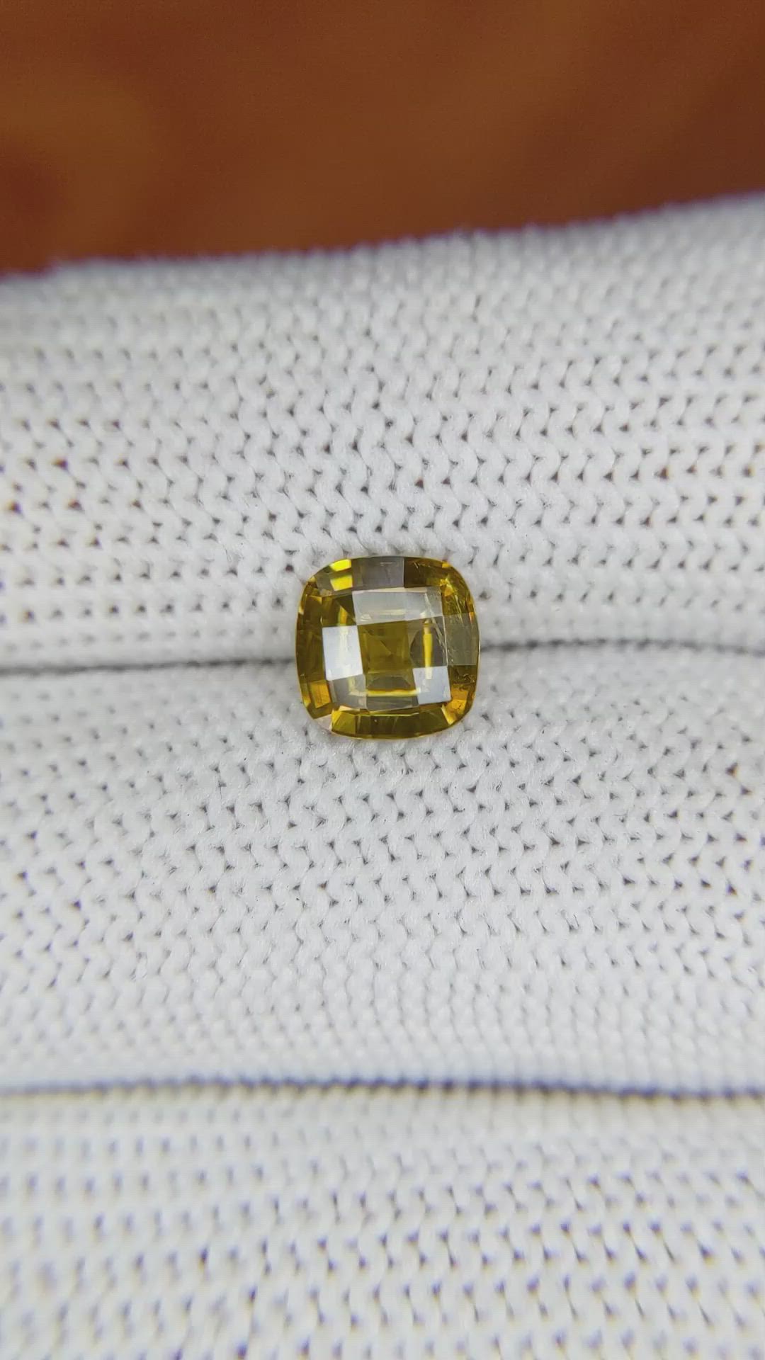 2.11 Ct. Zircon from Madagascar Size Video