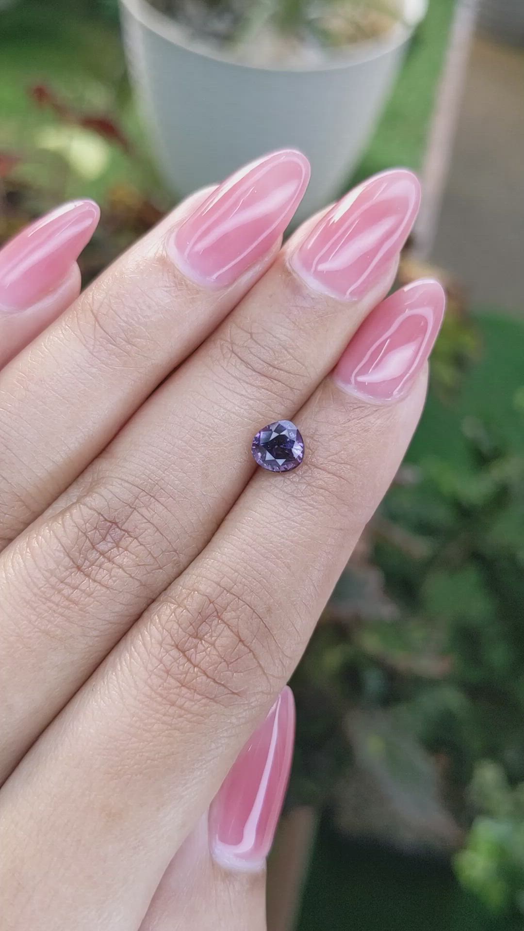 1.04 Ct. Spinel from Ceylon (Sri Lanka) Size Video