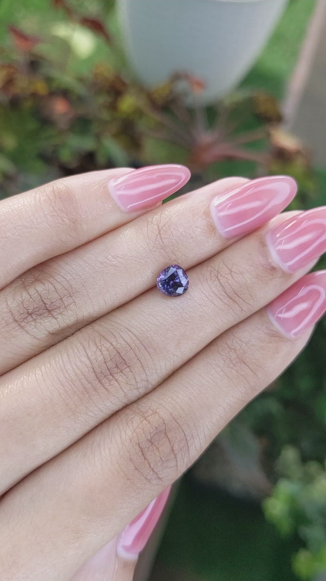 1.04 Ct. Spinel from Ceylon (Sri Lanka) Size Video