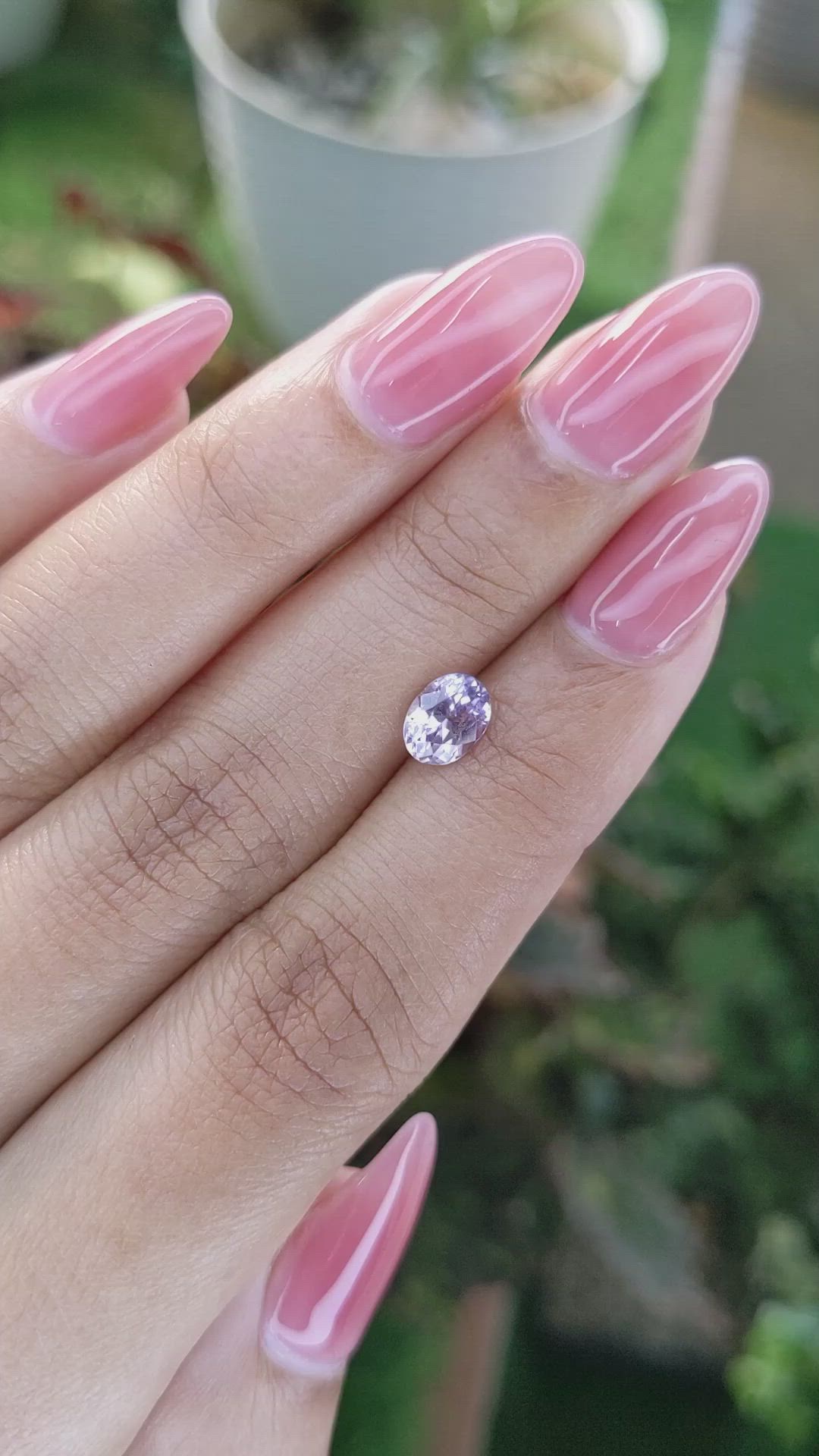 1.04 Ct. Spinel from Ceylon (Sri Lanka) Size Video