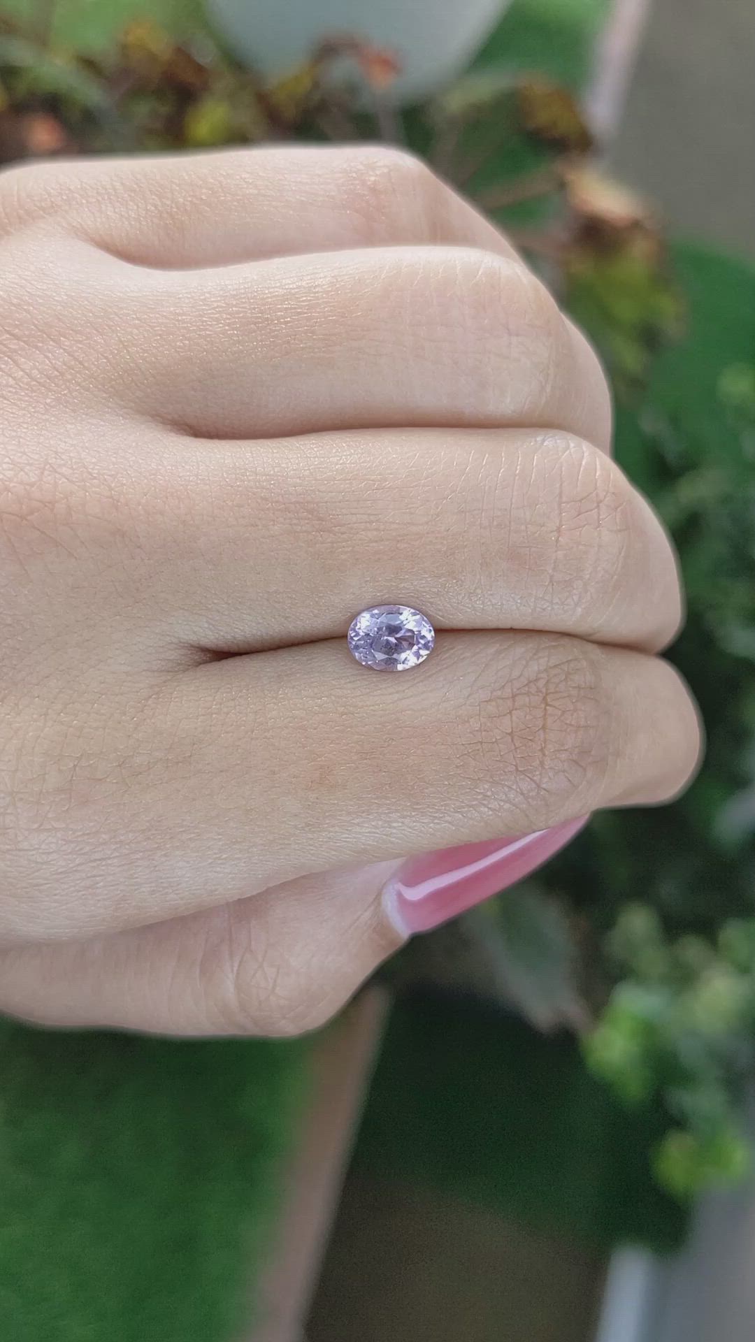 1.04 Ct. Spinel from Ceylon (Sri Lanka) Size Video