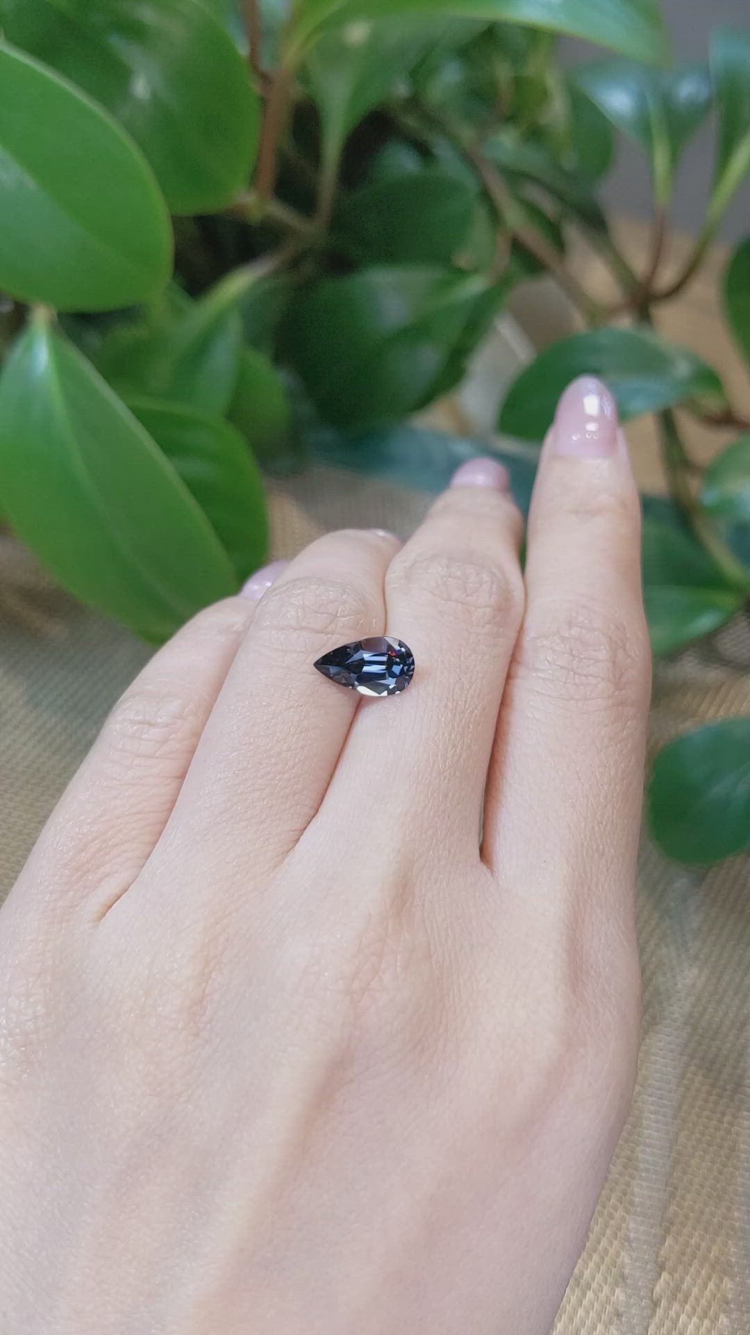 2.19 Ct. Spinel from Mozambique Size Video