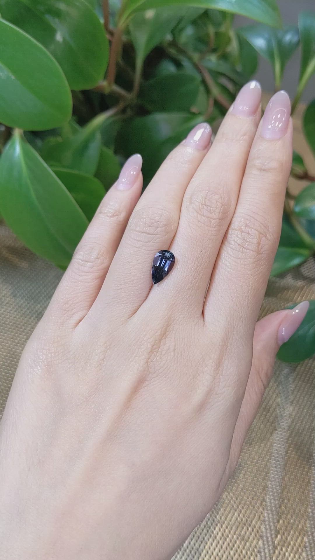 2.19 Ct. Spinel from Mozambique Size Video