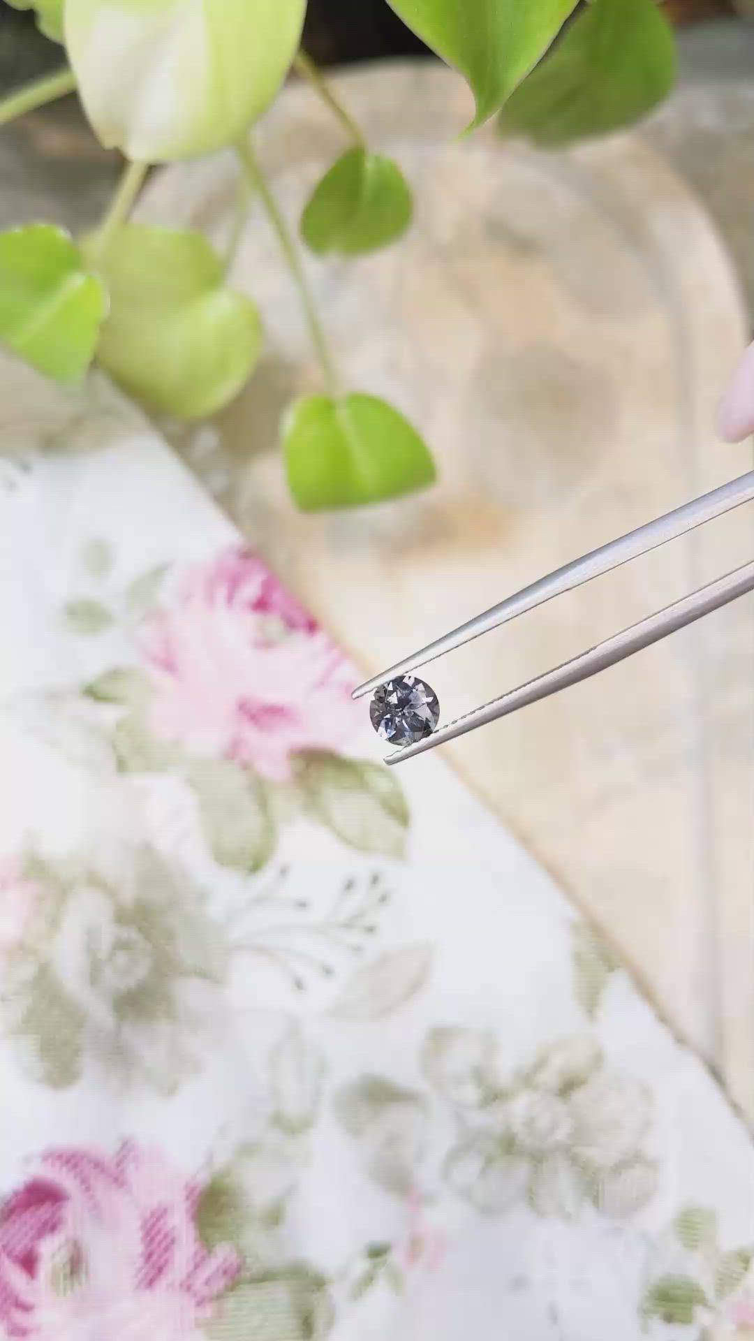 0.88 Ct. Spinel from Mozambique Size Video