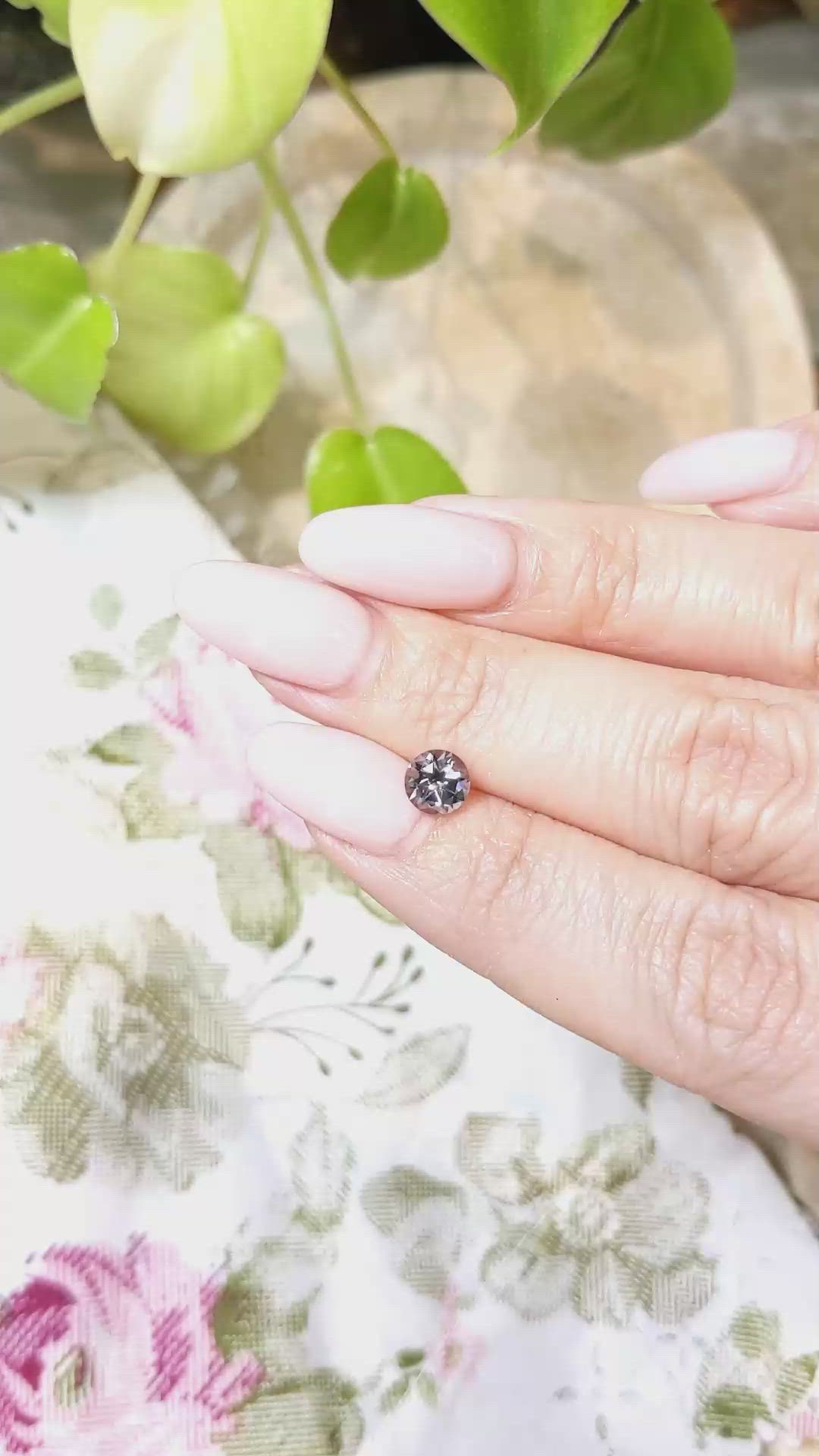 0.88 Ct. Spinel from Mozambique Size Video