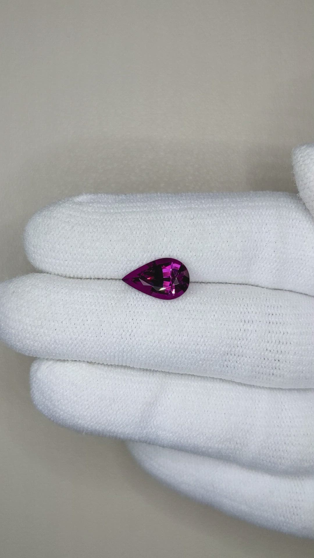 2.11 Ct. Rhodolite Garnet from Tanzania Size Video