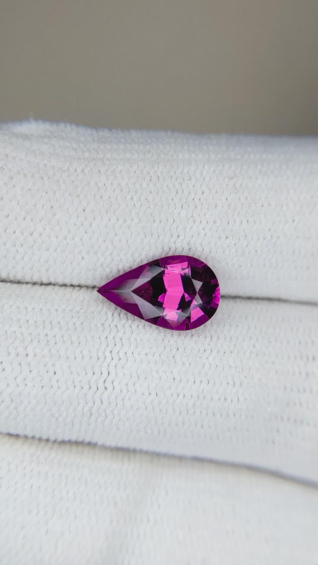 2.11 Ct. Rhodolite Garnet from Tanzania Size Video