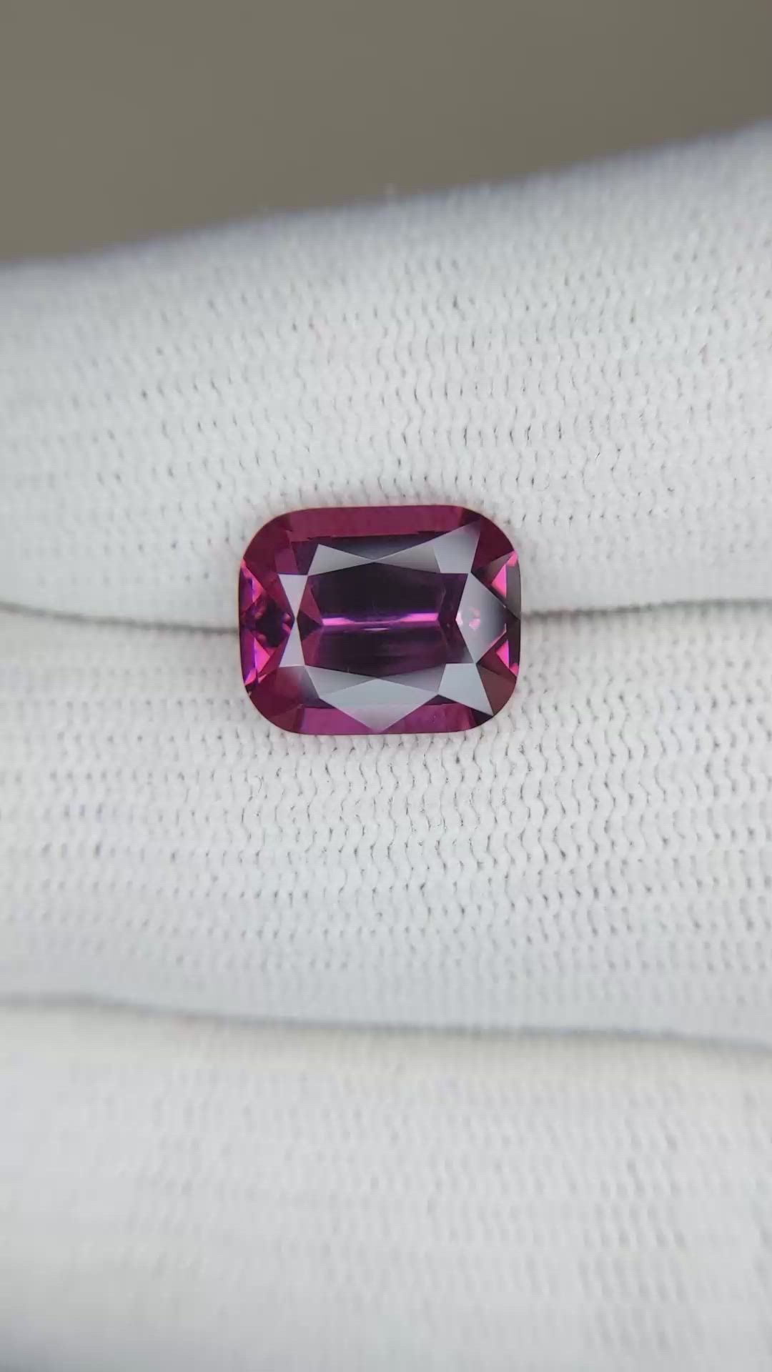 4.99 Ct. Rhodolite Garnet from Tanzania Size Video