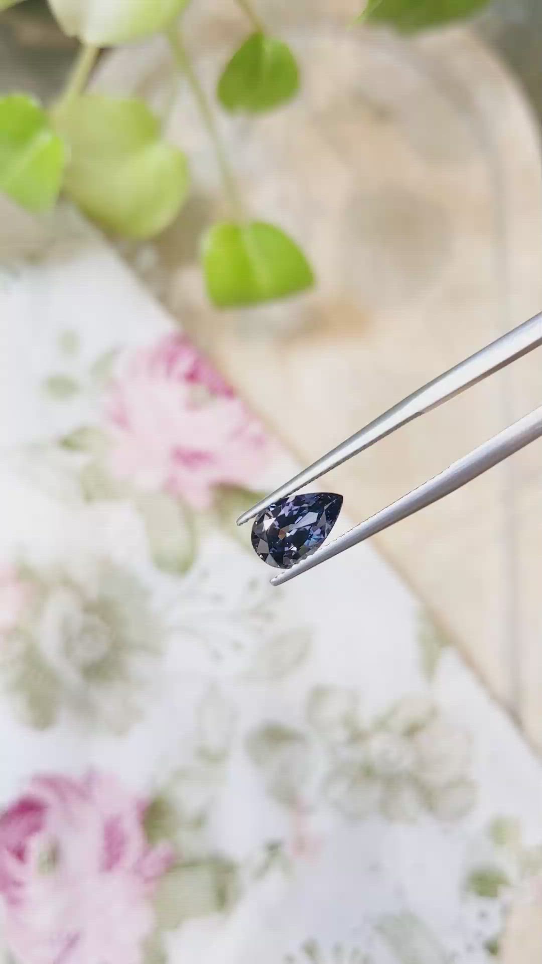 1.80 Ct. Spinel from Tanzania Size Video