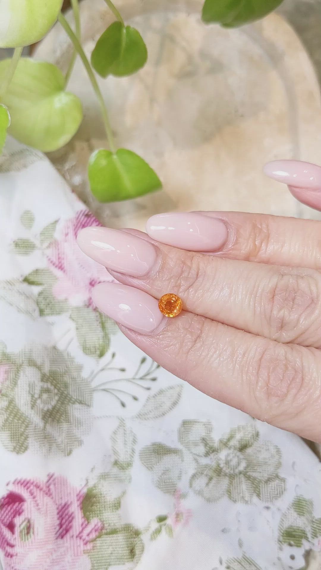 1.18 Ct. Spessartite Garnet from Nigeria Size Video