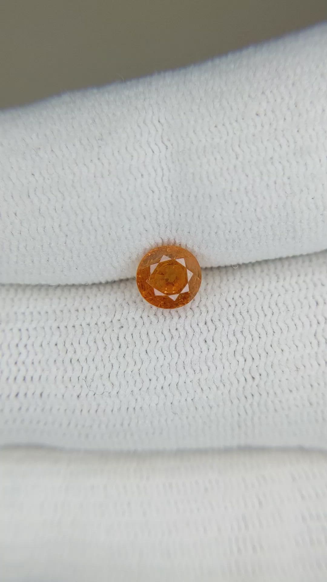 1.18 Ct. Spessartite Garnet from Nigeria Size Video