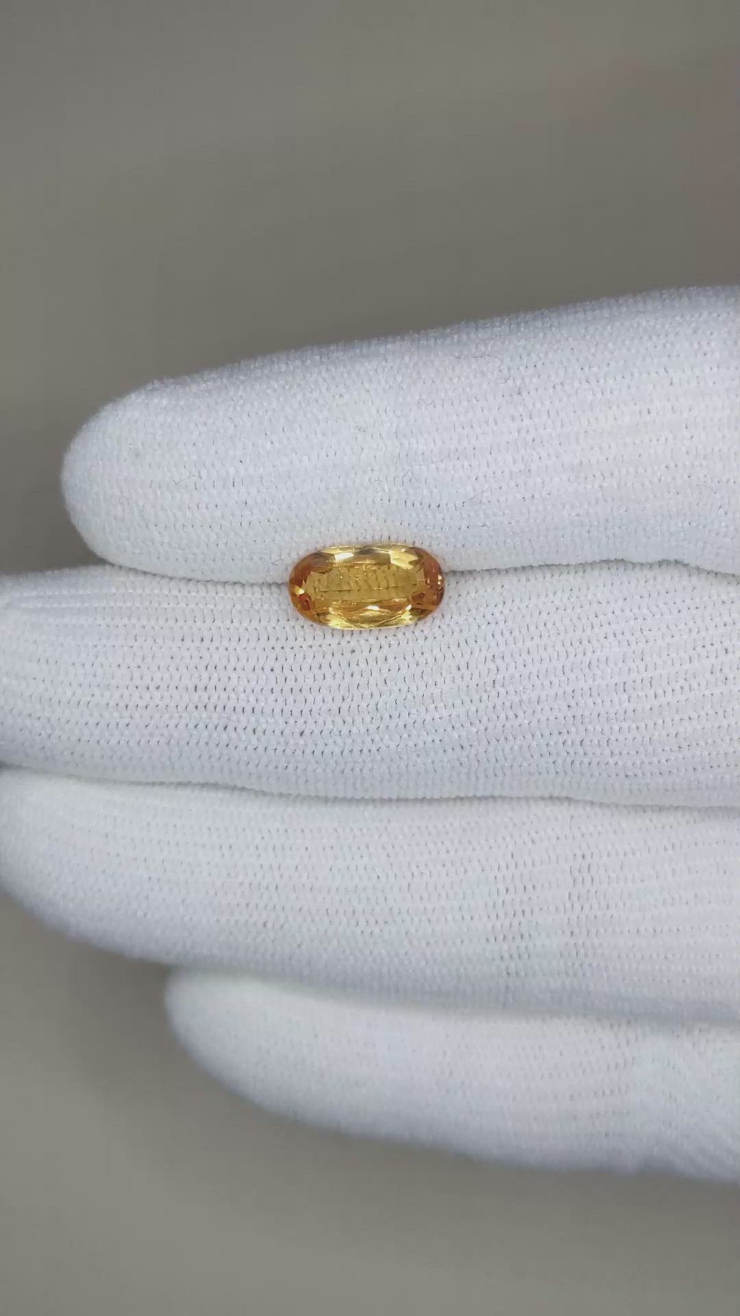 2.69 Ct. Precious Topaz from Brazil Size Video