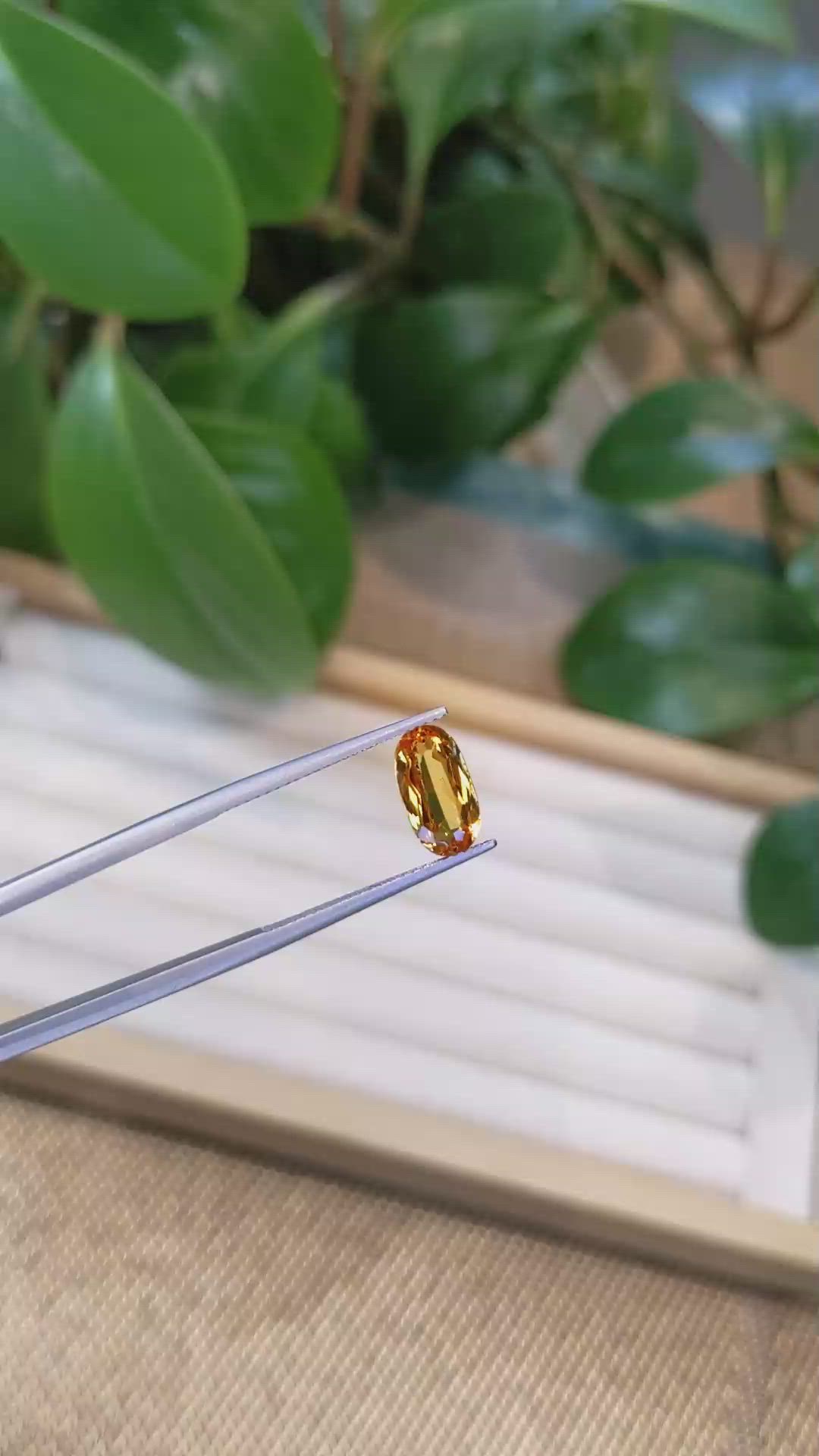 2.69 Ct. Precious Topaz from Brazil Size Video