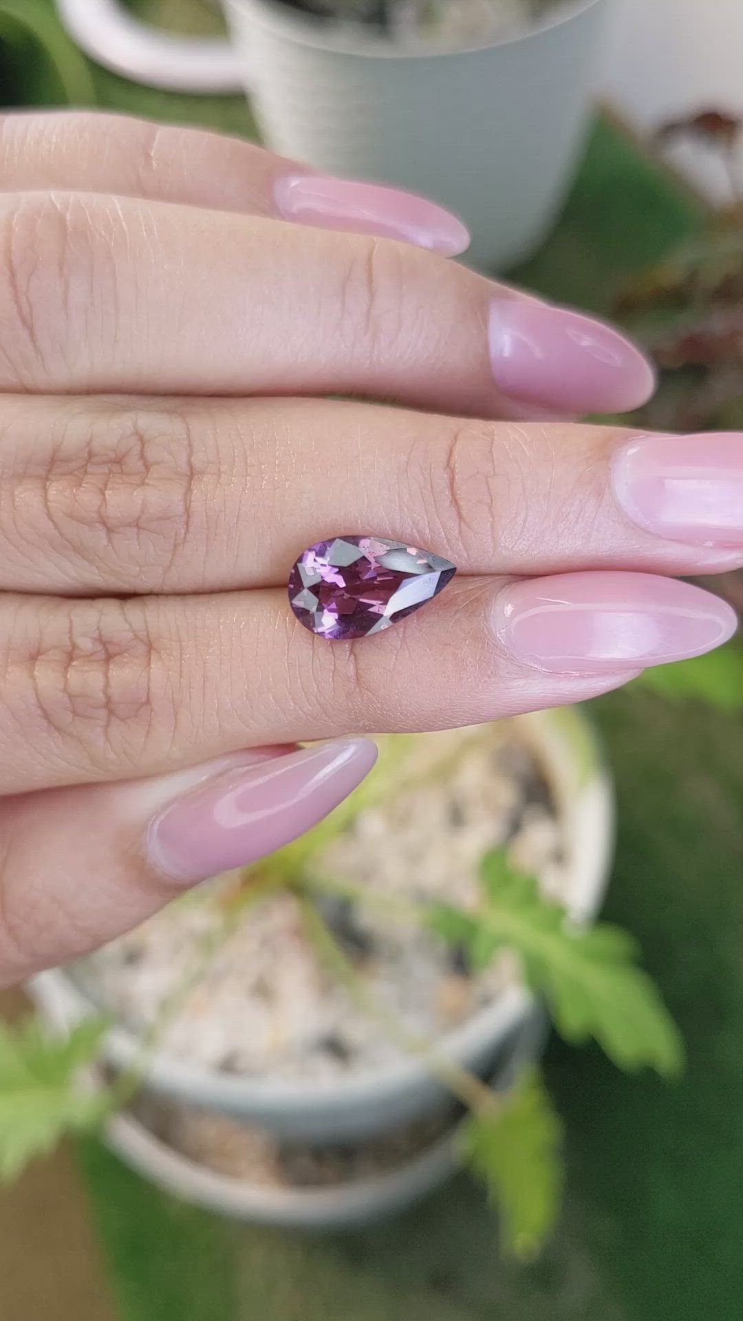 2.92 Ct. Spinel from Ceylon (Sri Lanka) Size Video