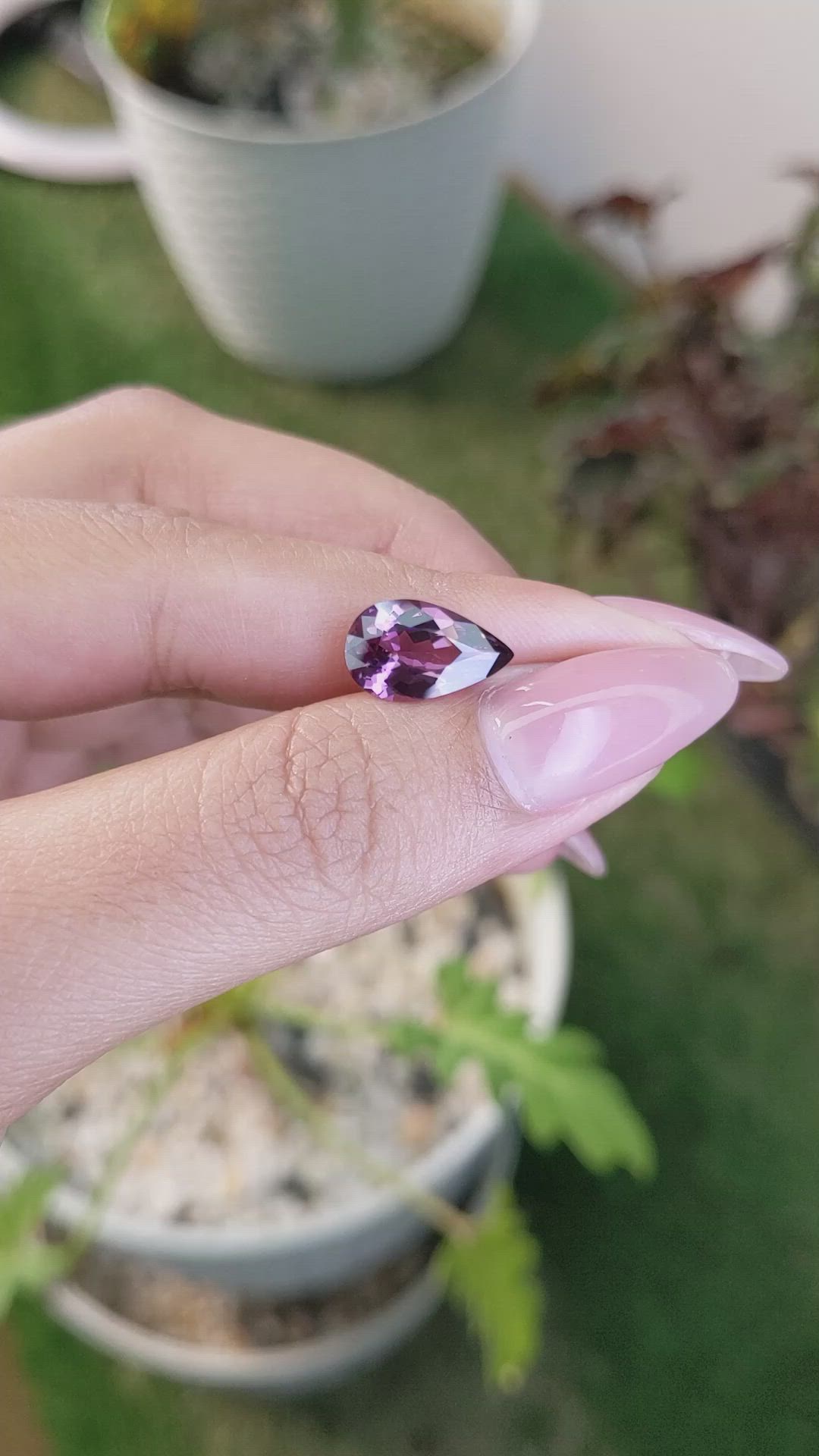 2.92 Ct. Spinel from Ceylon (Sri Lanka) Size Video