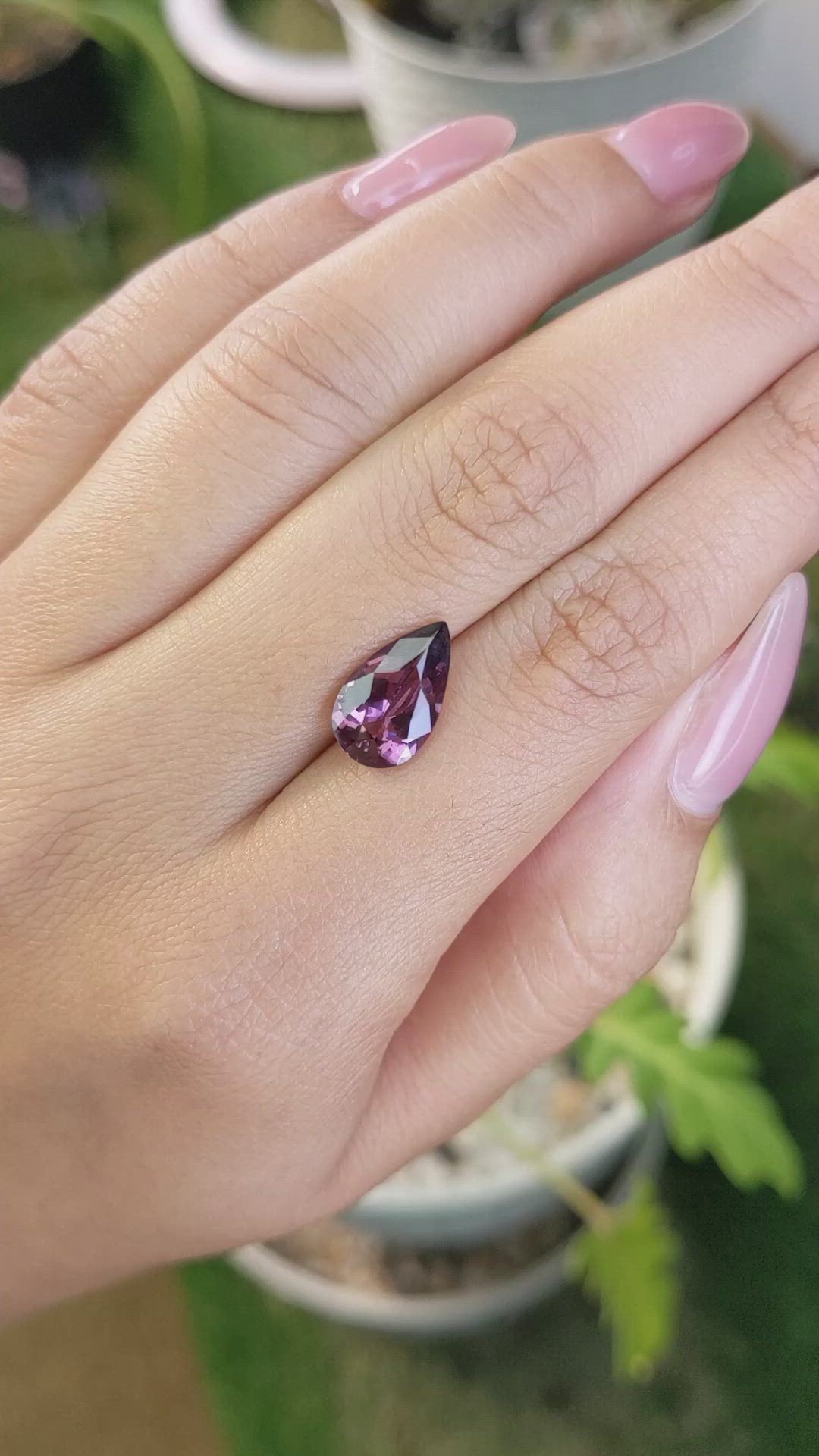 2.92 Ct. Spinel from Ceylon (Sri Lanka) Size Video