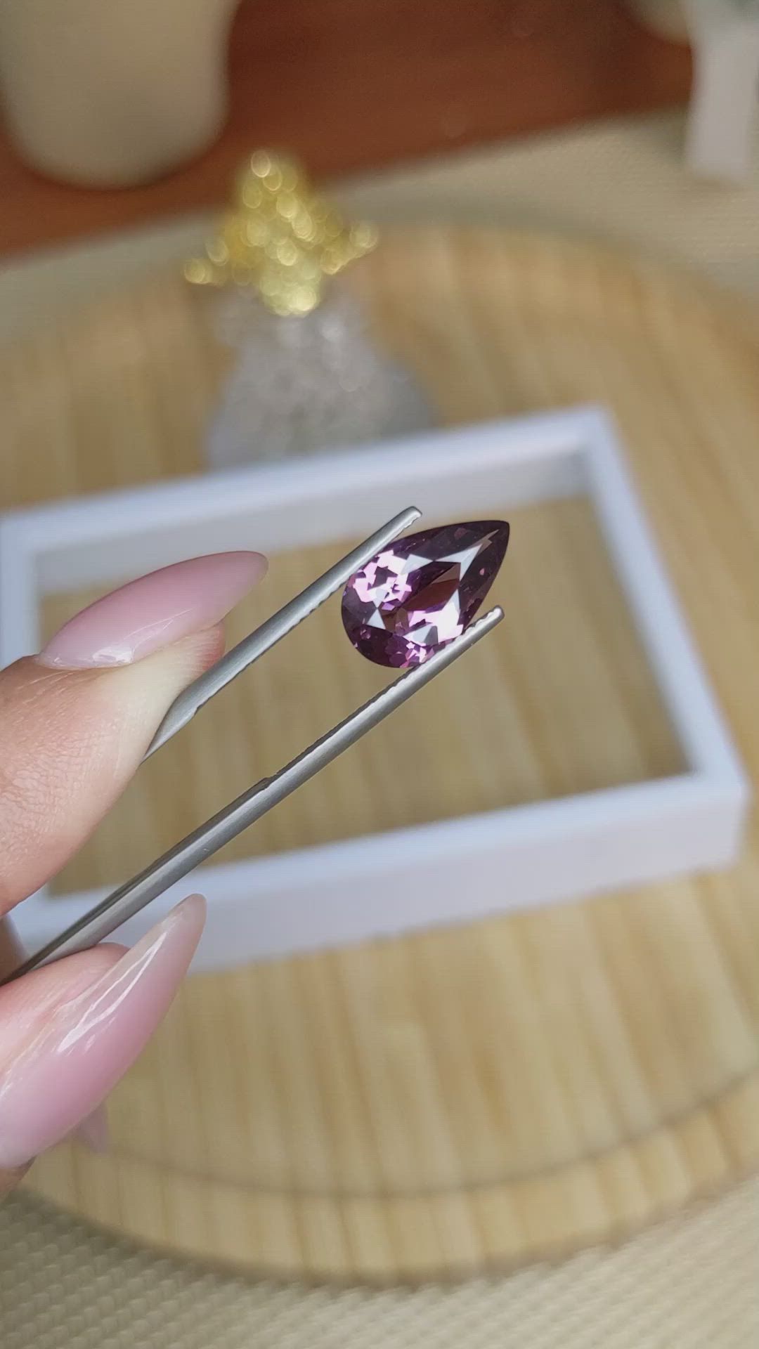 2.92 Ct. Spinel from Ceylon (Sri Lanka) Size Video