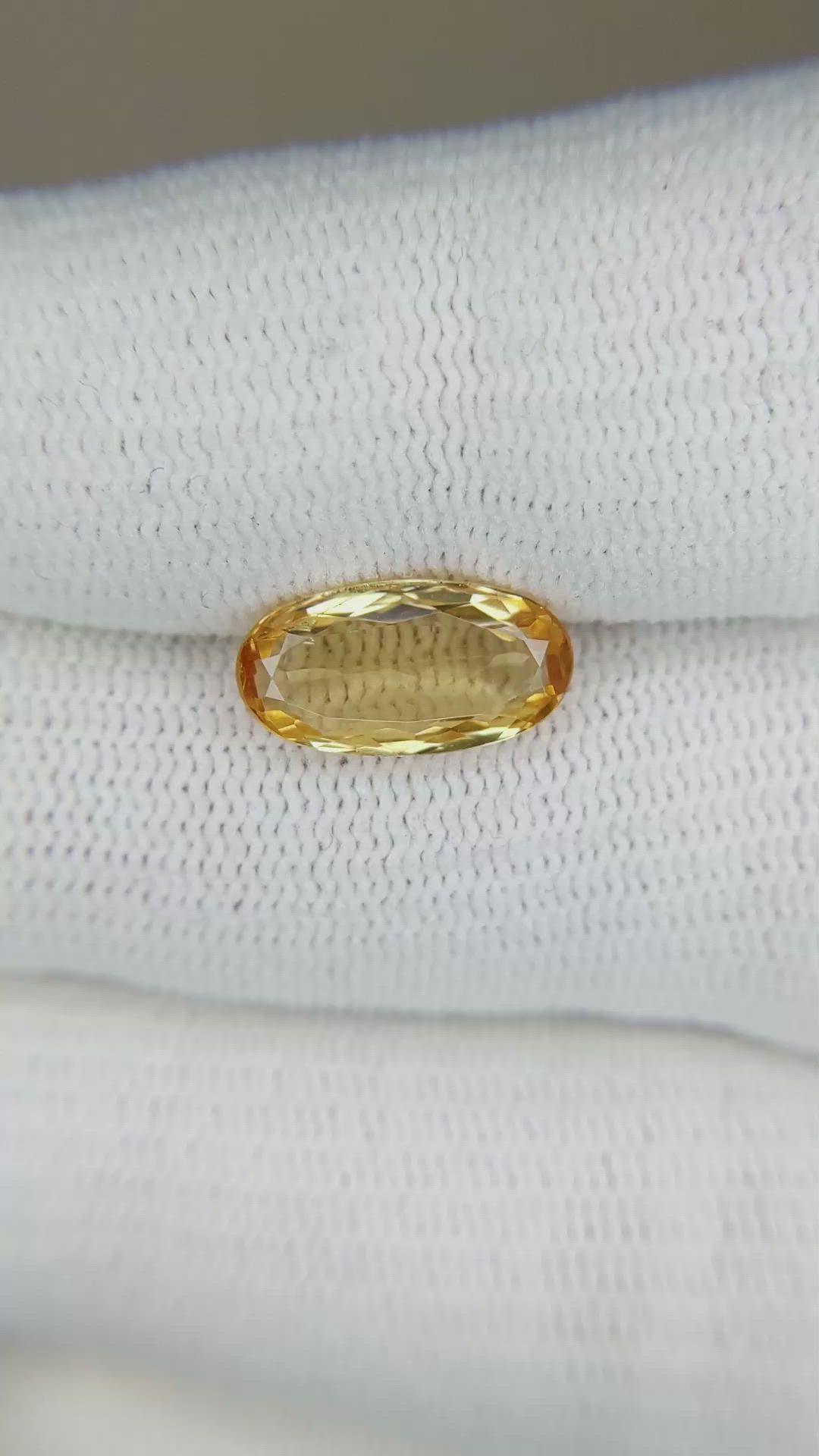 2.65 Ct. Precious Topaz from Brazil Size Video