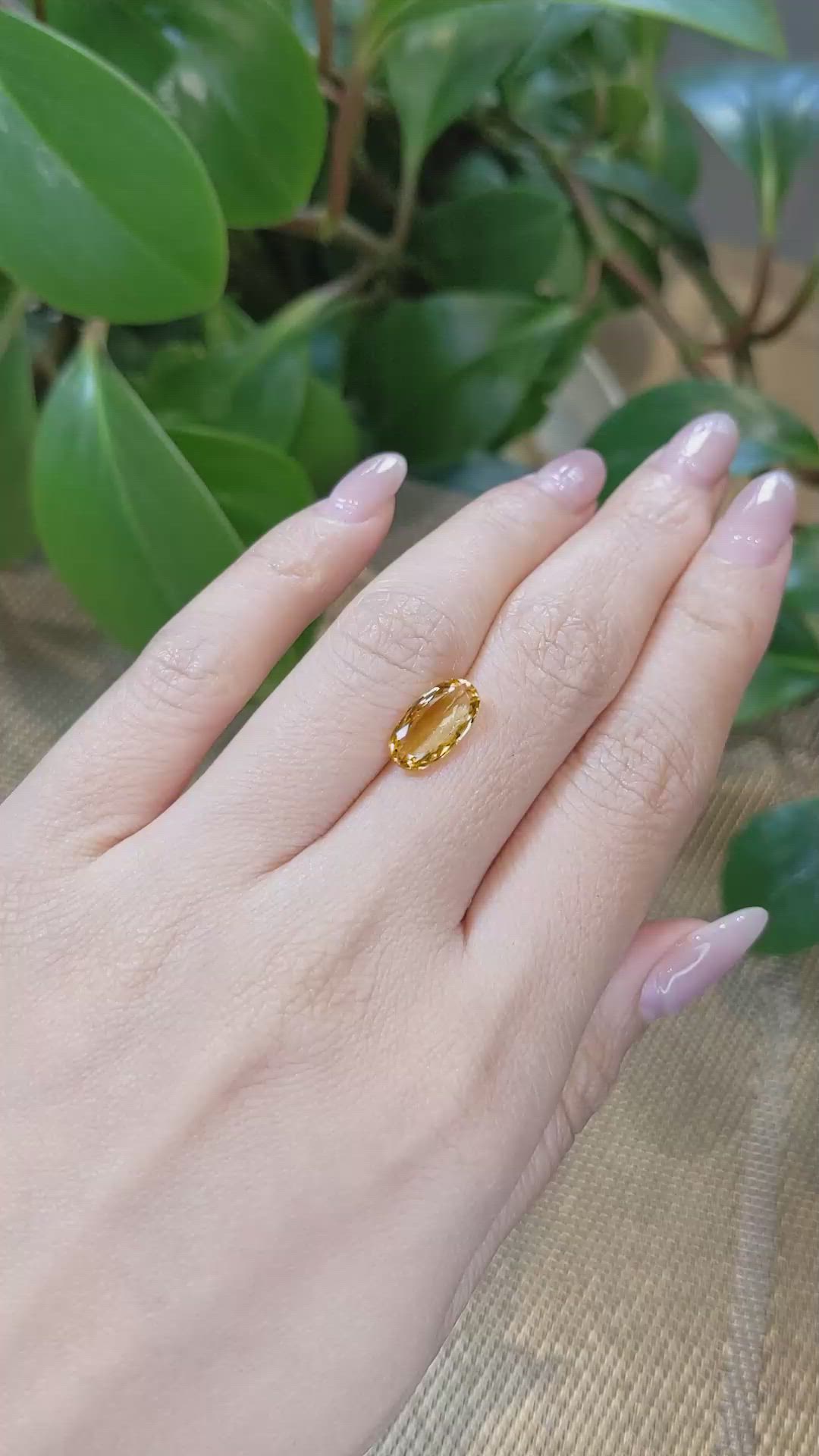 2.65 Ct. Precious Topaz from Brazil Size Video