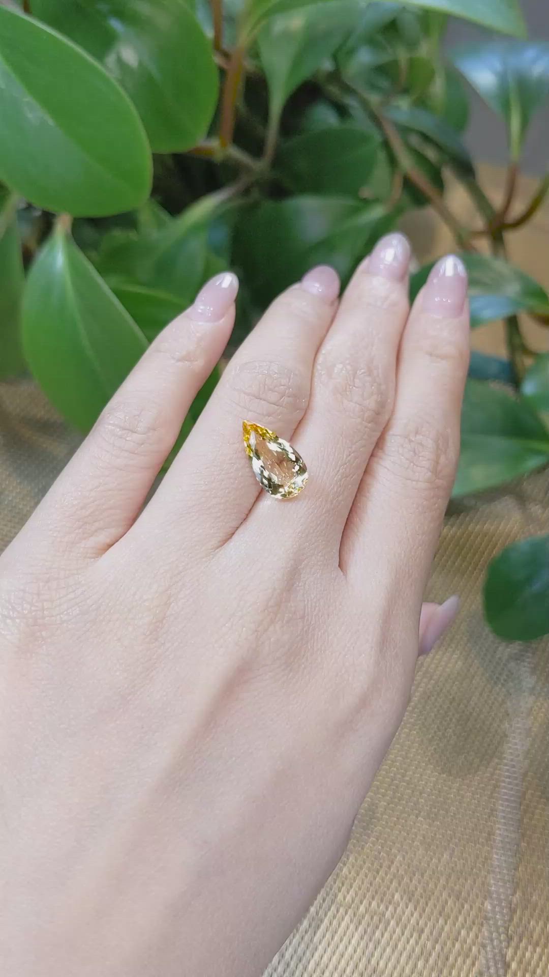 3.66 Ct. Precious Topaz from Brazil Size Video