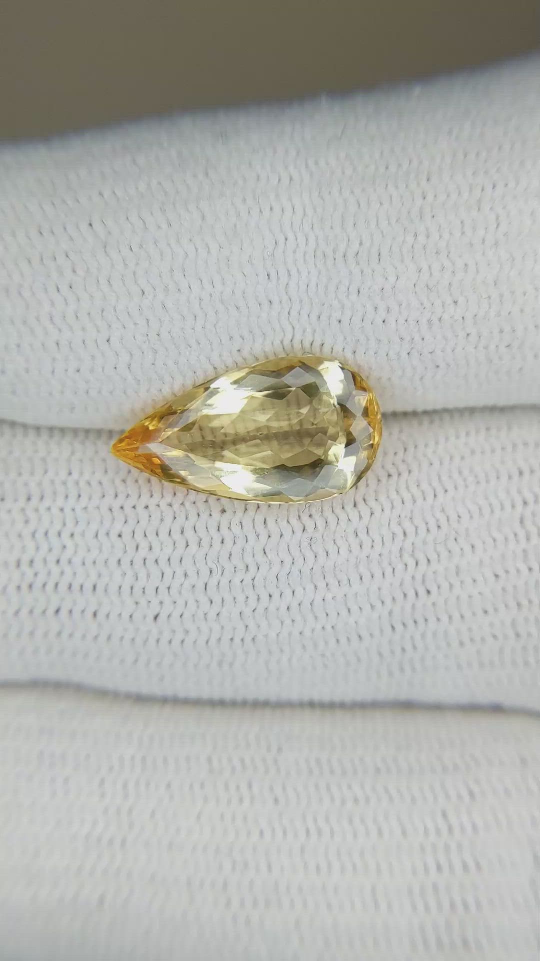 3.66 Ct. Precious Topaz from Brazil Size Video