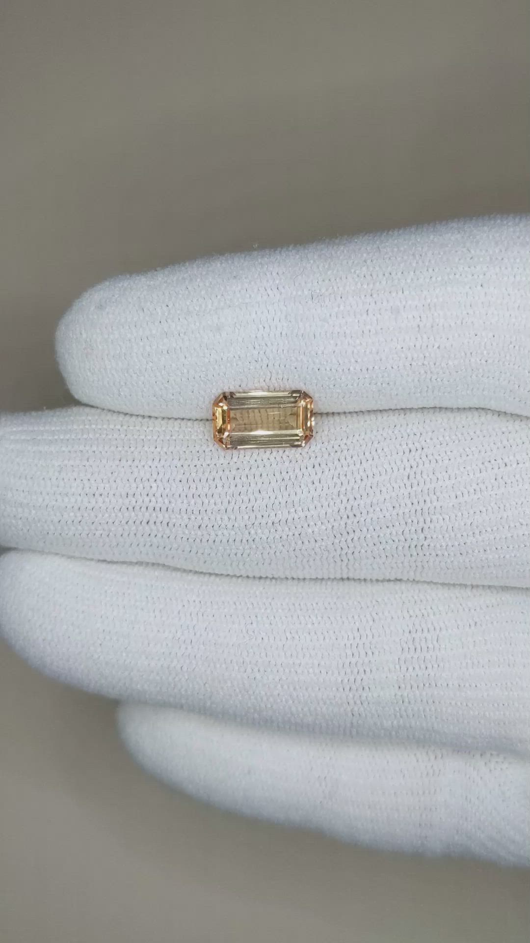 1.98 Ct. Precious Topaz from Brazil Size Video