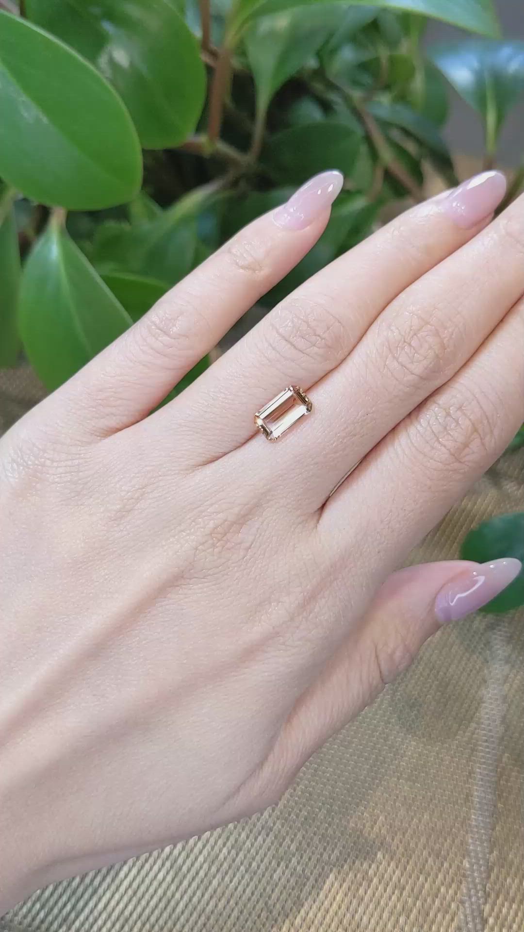 1.98 Ct. Precious Topaz from Brazil Size Video