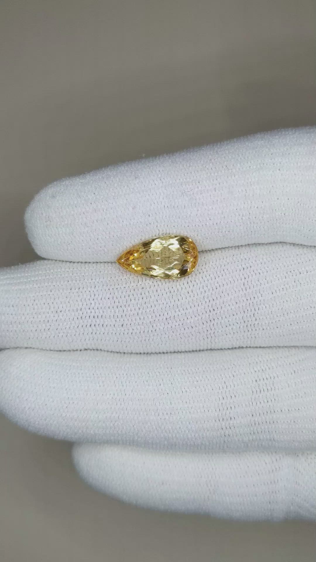 3.74 Ct. Precious Topaz from Brazil Size Video