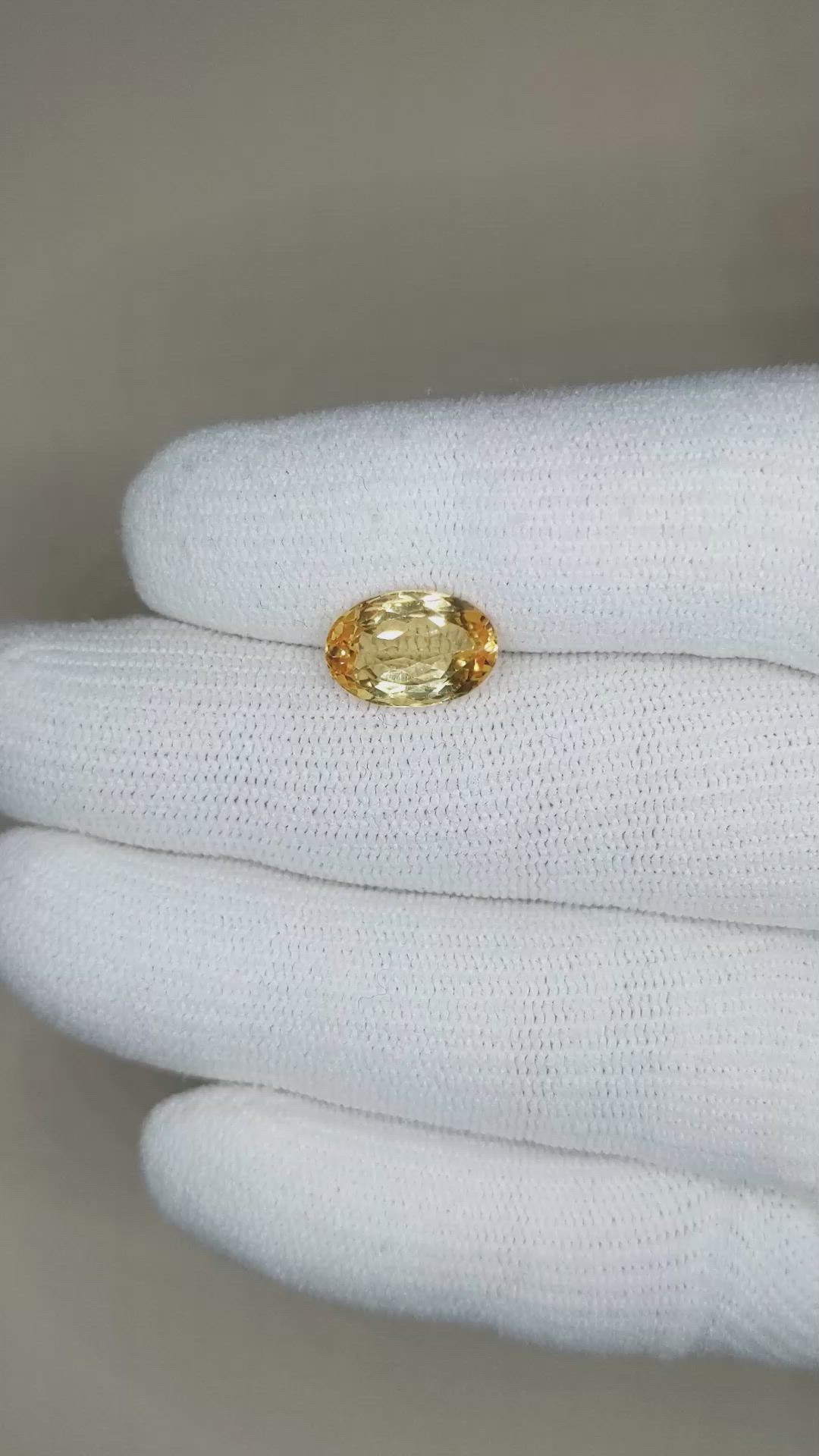 3.26 Ct. Precious Topaz from Brazil Size Video