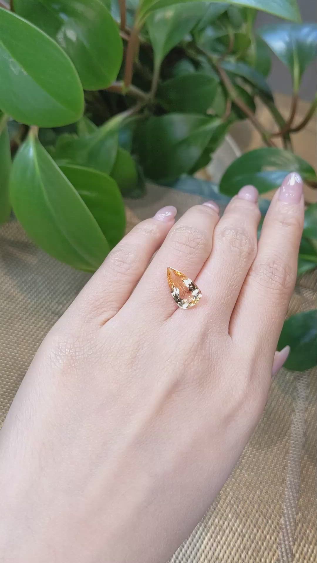 4.05 Ct. Precious Topaz from Brazil Size Video