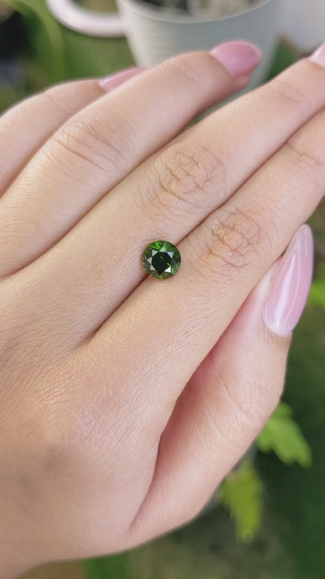 1.79 Ct. Zircon from Ceylon (Sri Lanka) Size Video