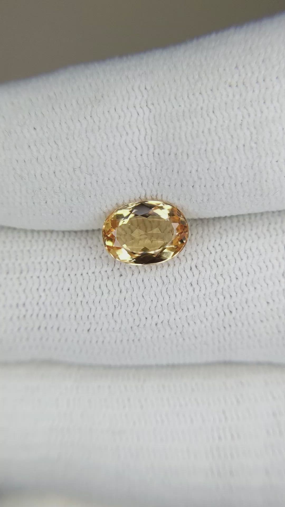 1.90 Ct. Precious Topaz from Brazil Size Video