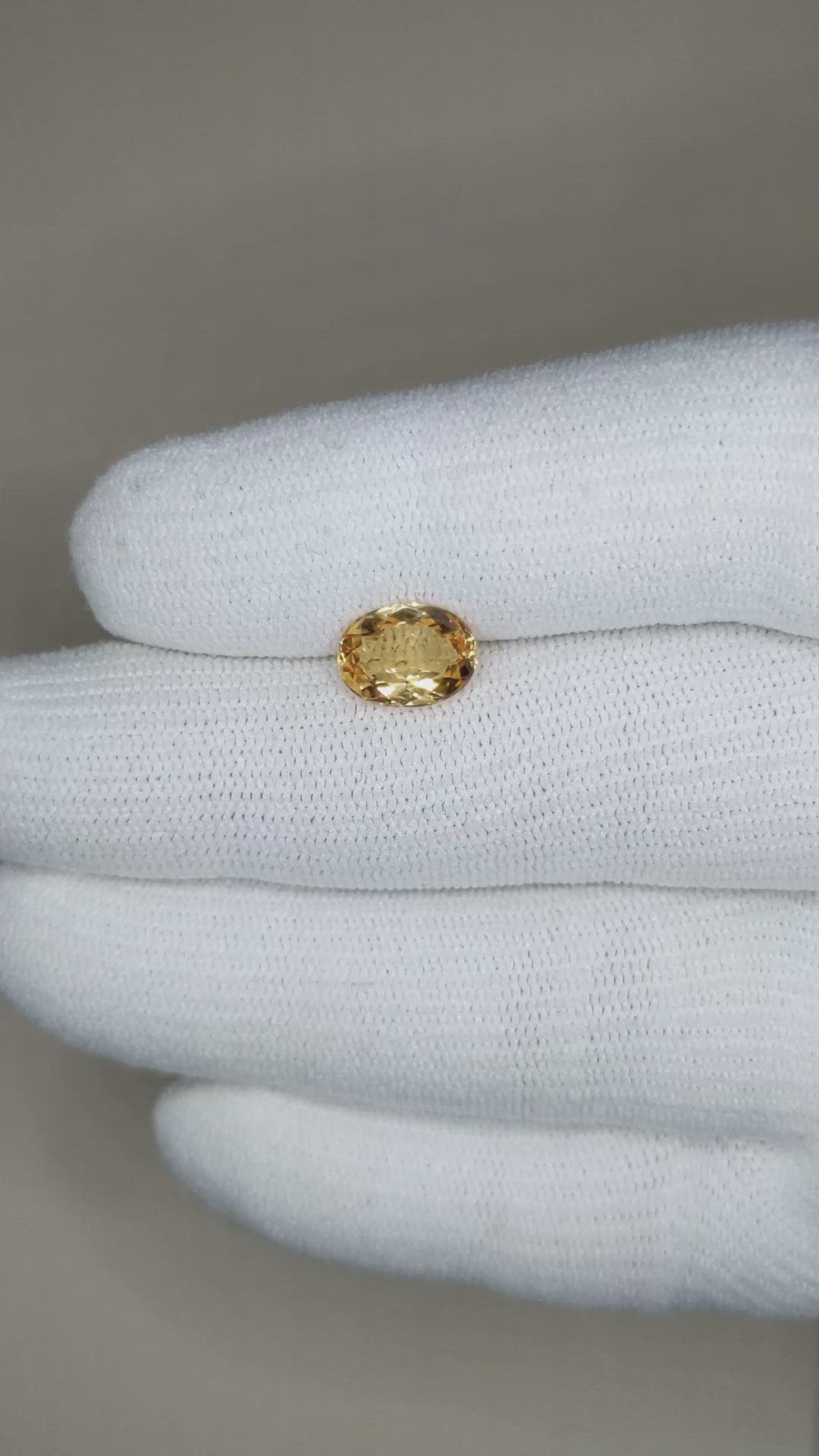 1.90 Ct. Precious Topaz from Brazil Size Video